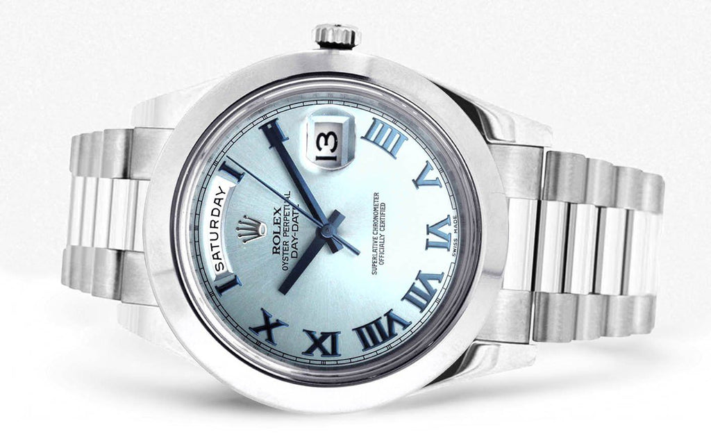 Rolex Day-Date 2 | Platinum | 41 Mm Mens Watch FrostNYC 