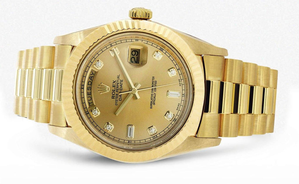 Rolex Day-Date Emas Kuning 18K 41 Mm - Main Image