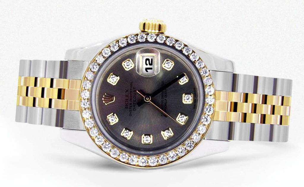 Rolex Datejust Watch For Women | Two Tone | 26 Mm Women High Watch FrostNYC 