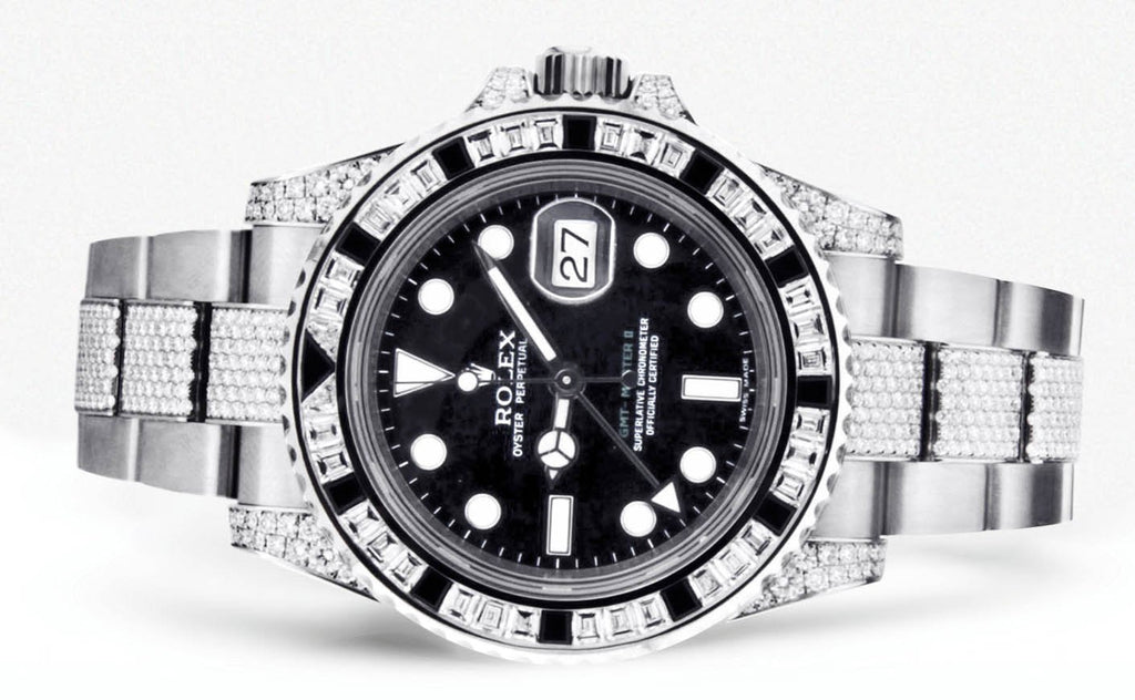 Rolex Gmt-Master 2 | 18K White Gold | 40 Mm Mens Watch FrostNYC 