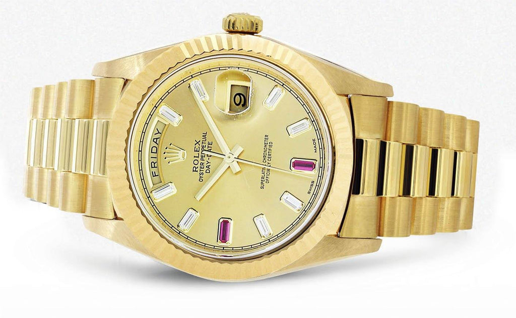 Rolex Day-Date 2 | 18K Yellow Gold | 41 Mm Mens Watch FrostNYC 
