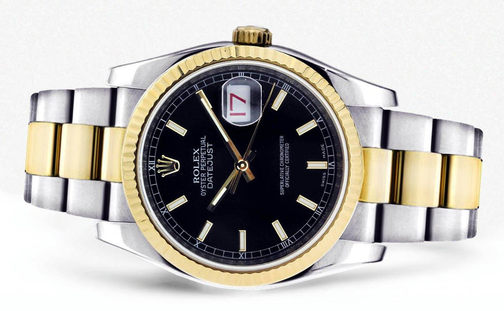Rolex Datejust | Yellow Gold | 36 Mm Mens Watch FrostNYC 