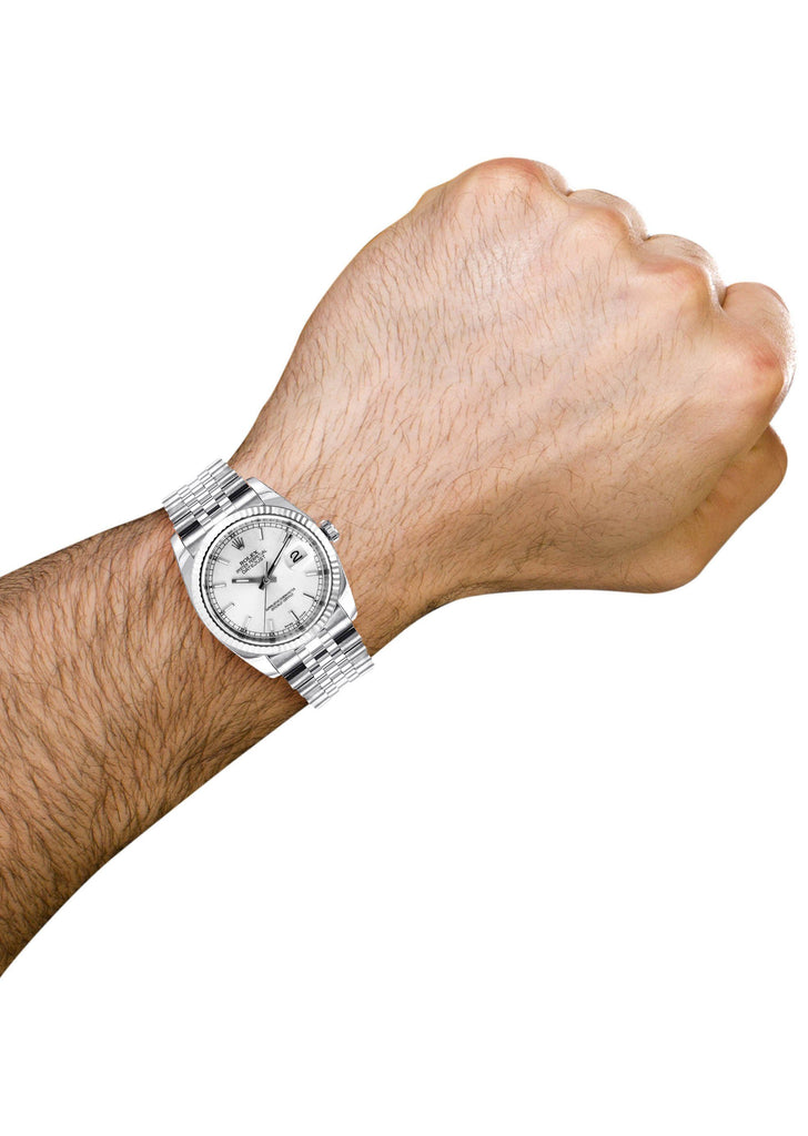 Rolex Datejust | Stainless Steel | 36 Mm Mens Watch FrostNYC 