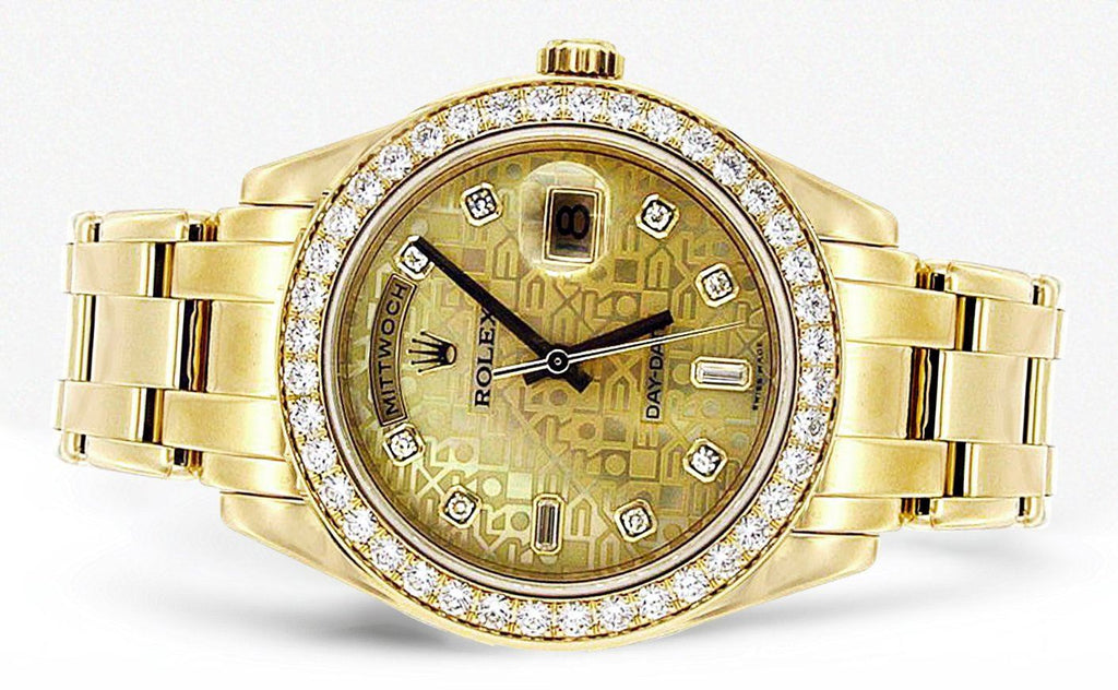 Rolex Day-Date | 18K Yellow Gold | 39 Mm Mens Watch FrostNYC 