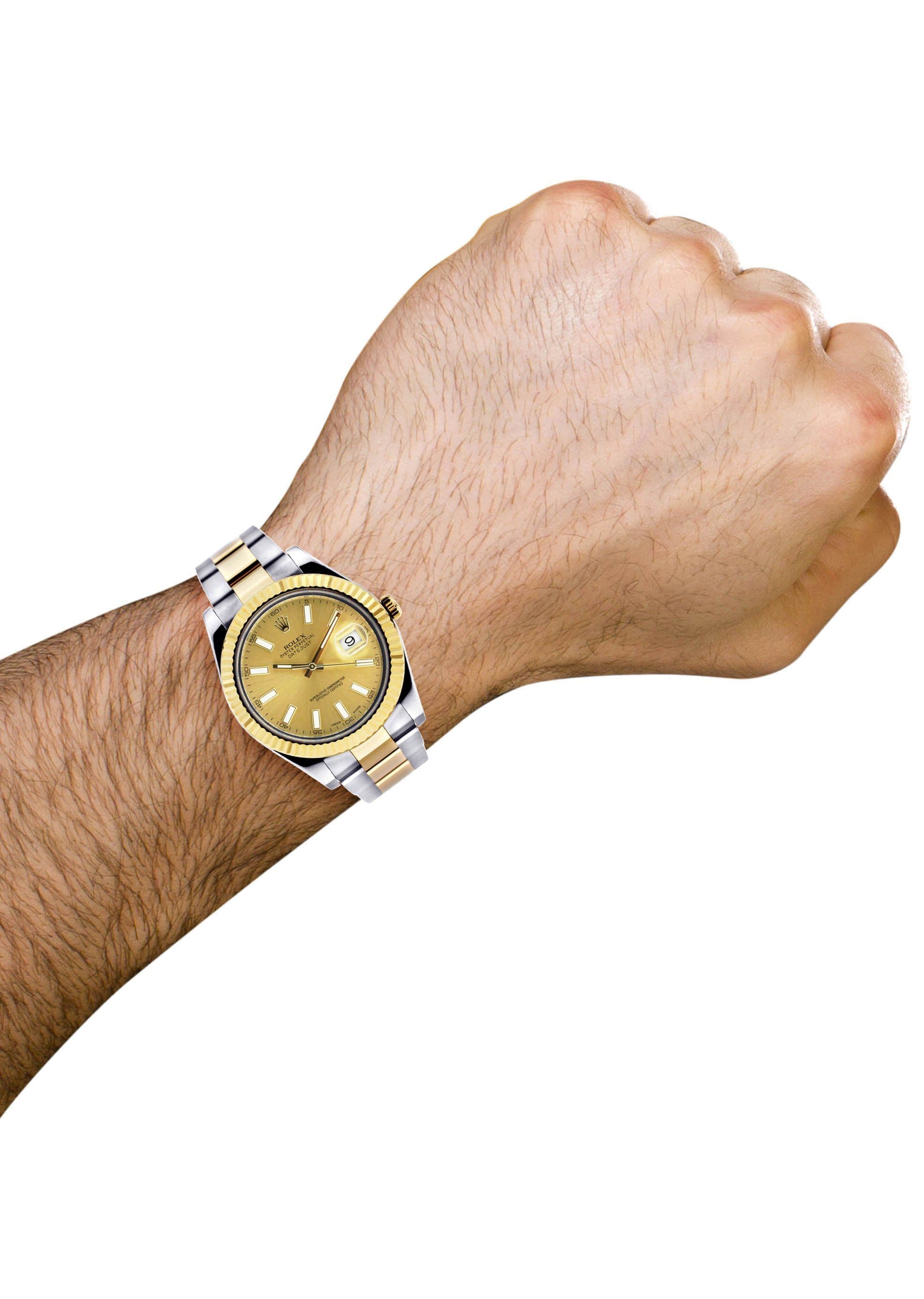 Rolex Datejust 2 | 18K Yellow Gold | 41 Mm