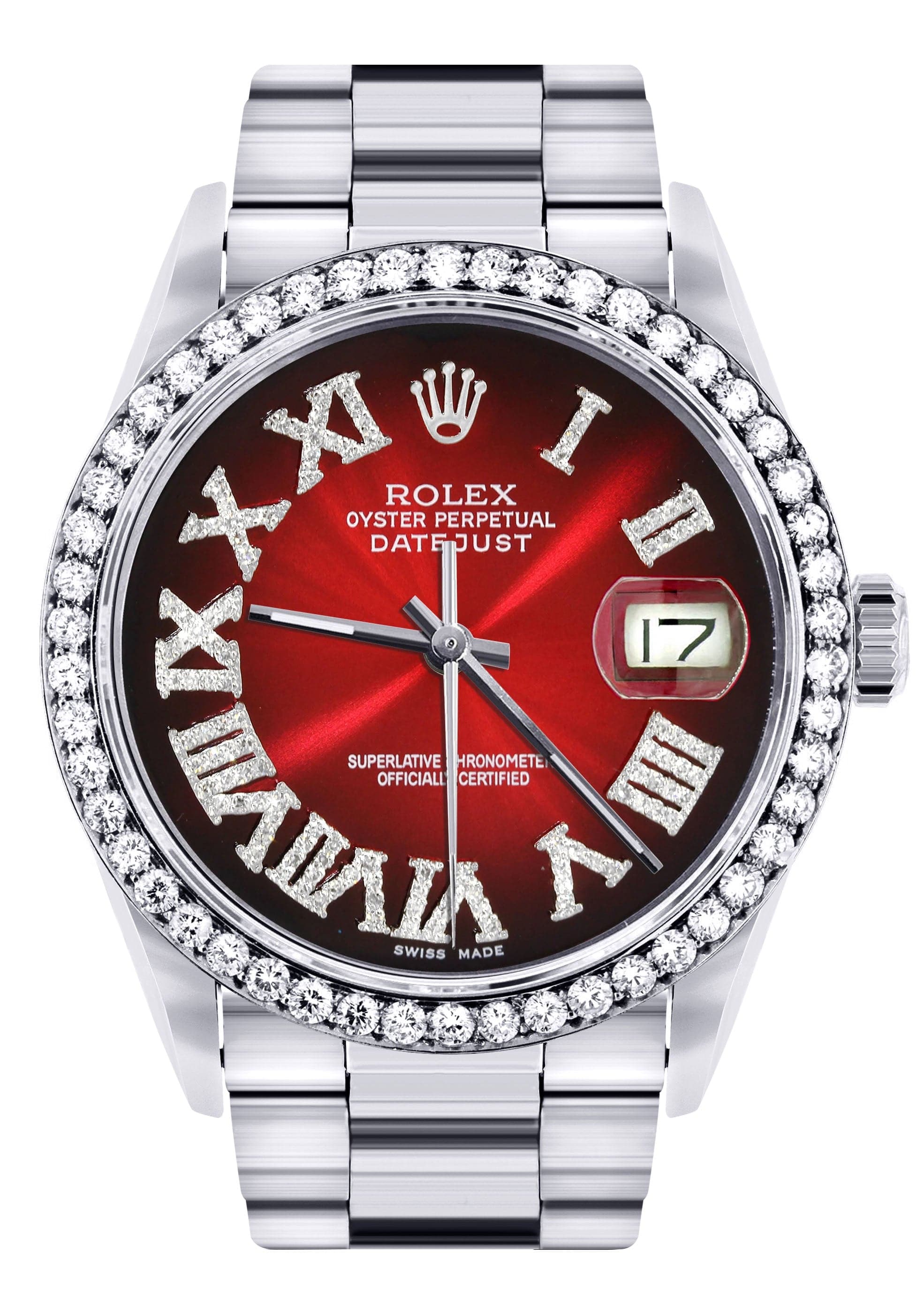 Orologio Da Uomo Automatico, Orologio Diamantato Ghiacciato Da 42 Mm, 116281 Diamonds Pavimentati Quadrante Romano, Acciaio Inossidabile Da 316L Inossidabile Completamente Ghiacciato Orologio Eternà Bracciale Diamante Da 340,2 € | DHgate Orologio Da Uomo Automatico, Orologio Diamantato Ghiacciato Da 42 Mm, 116281 Diamonds Pavimentati Quadrante Romano, Acciaio Inossidabile Da 316L Inossidabile Completamente Ghiacciato Orologio Eternà Bracciale Diamante Da 340,2 € | DHgate
