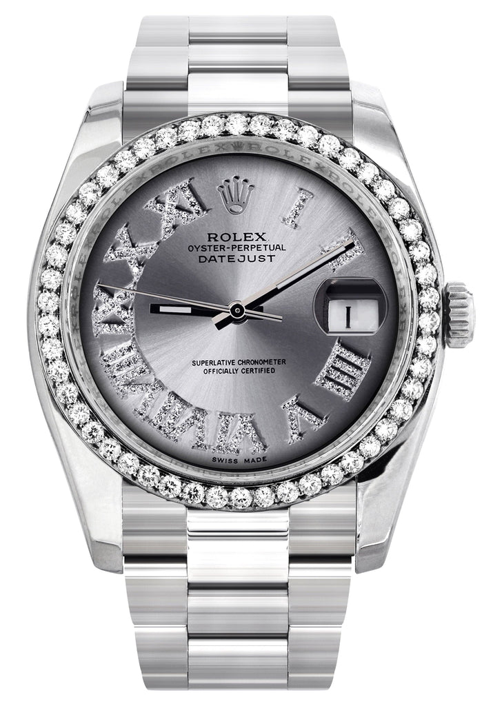 Rolex Grey Rolex Datejust | 5 Year Warranty | Exclusive collections of rolex ...