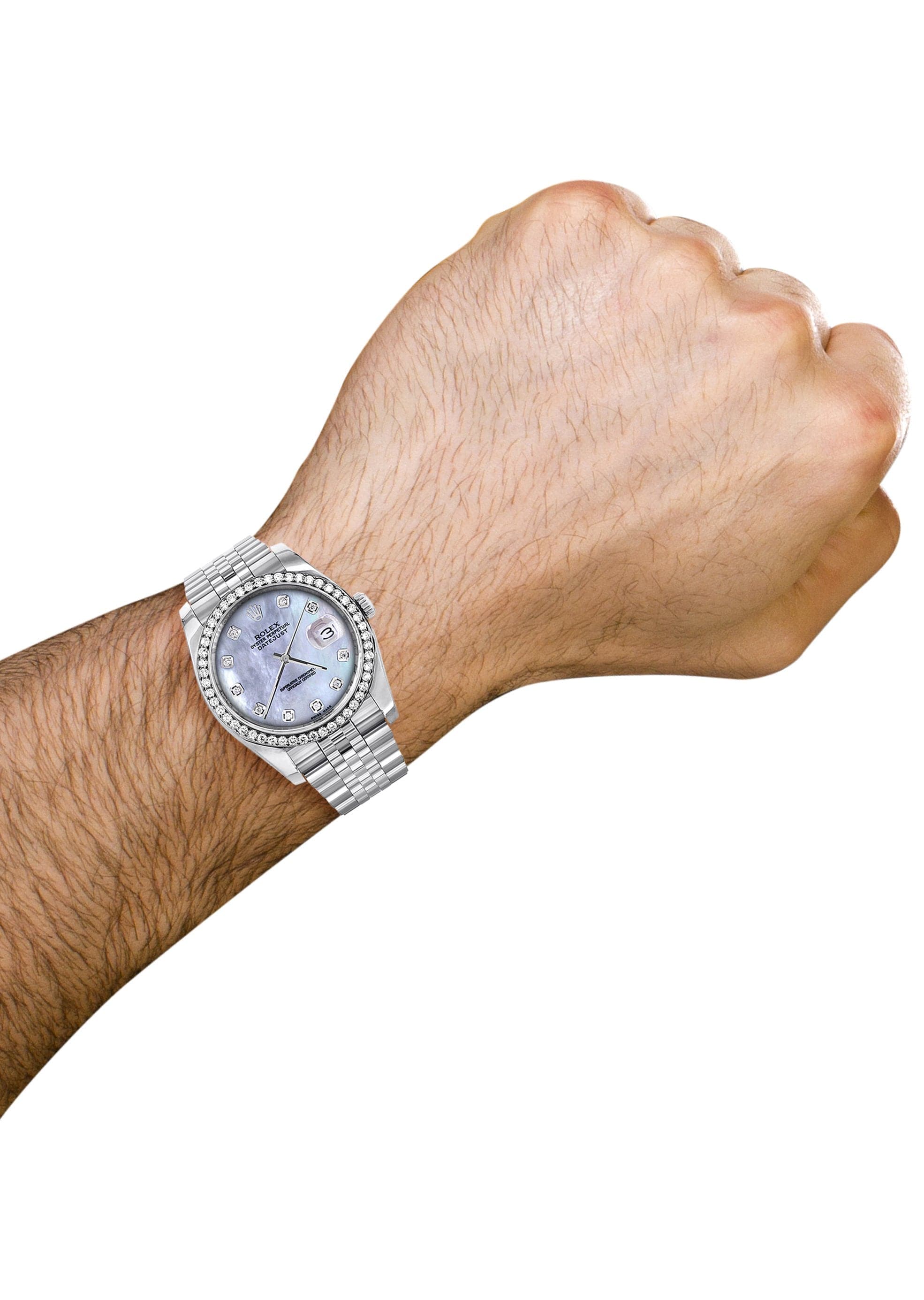 116200 | Hidden Clasp | 36Mm | Rolex Datejust Watch | Mother of 