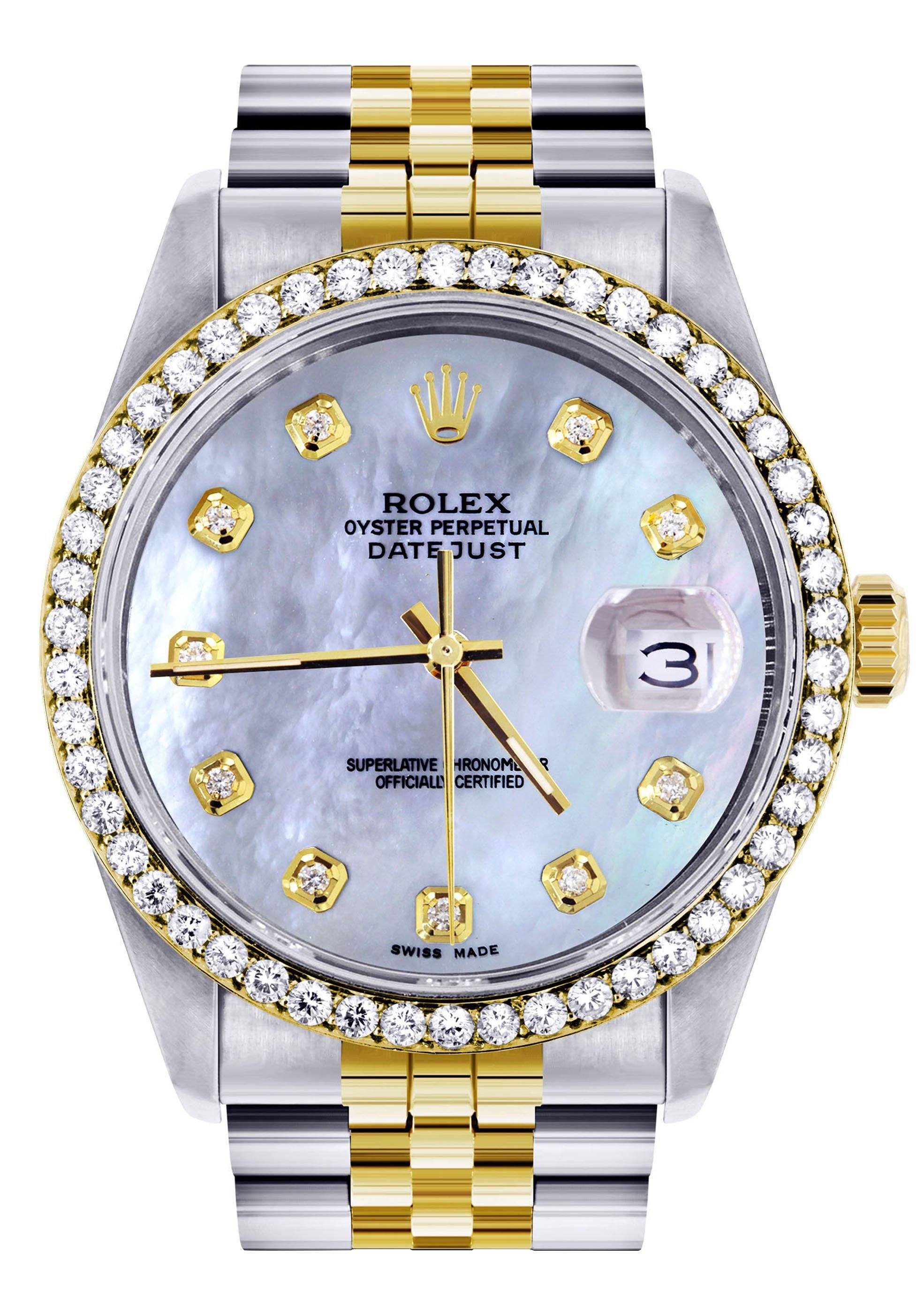 Rolex Datejust 36 Rose Gold/Steel Black Diamond Dial & Fluted Bezel Oy – NY  WATCH LAB