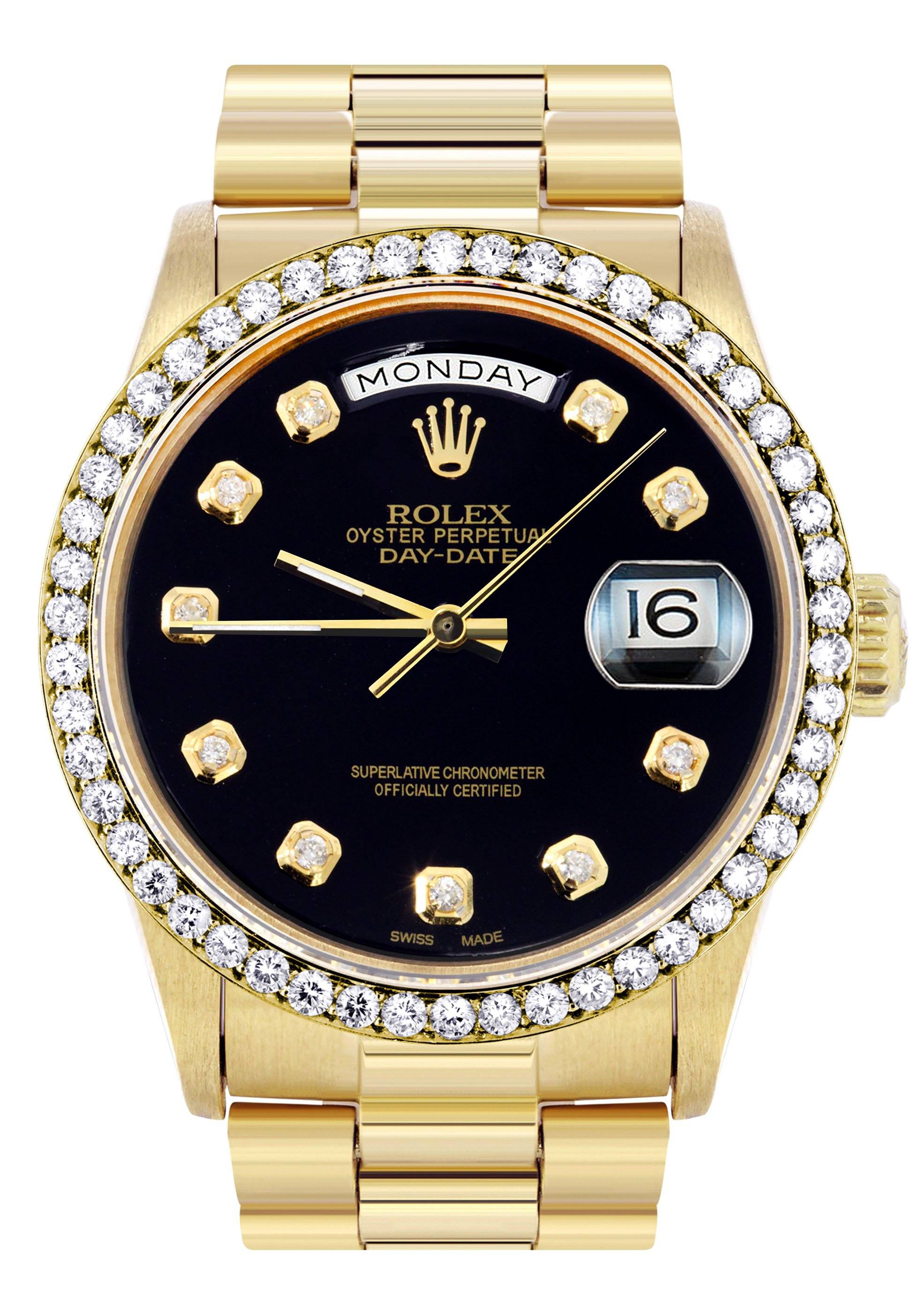 Rolex President Oro Y Diamantes Precio Rolex Day Date Rolex Con