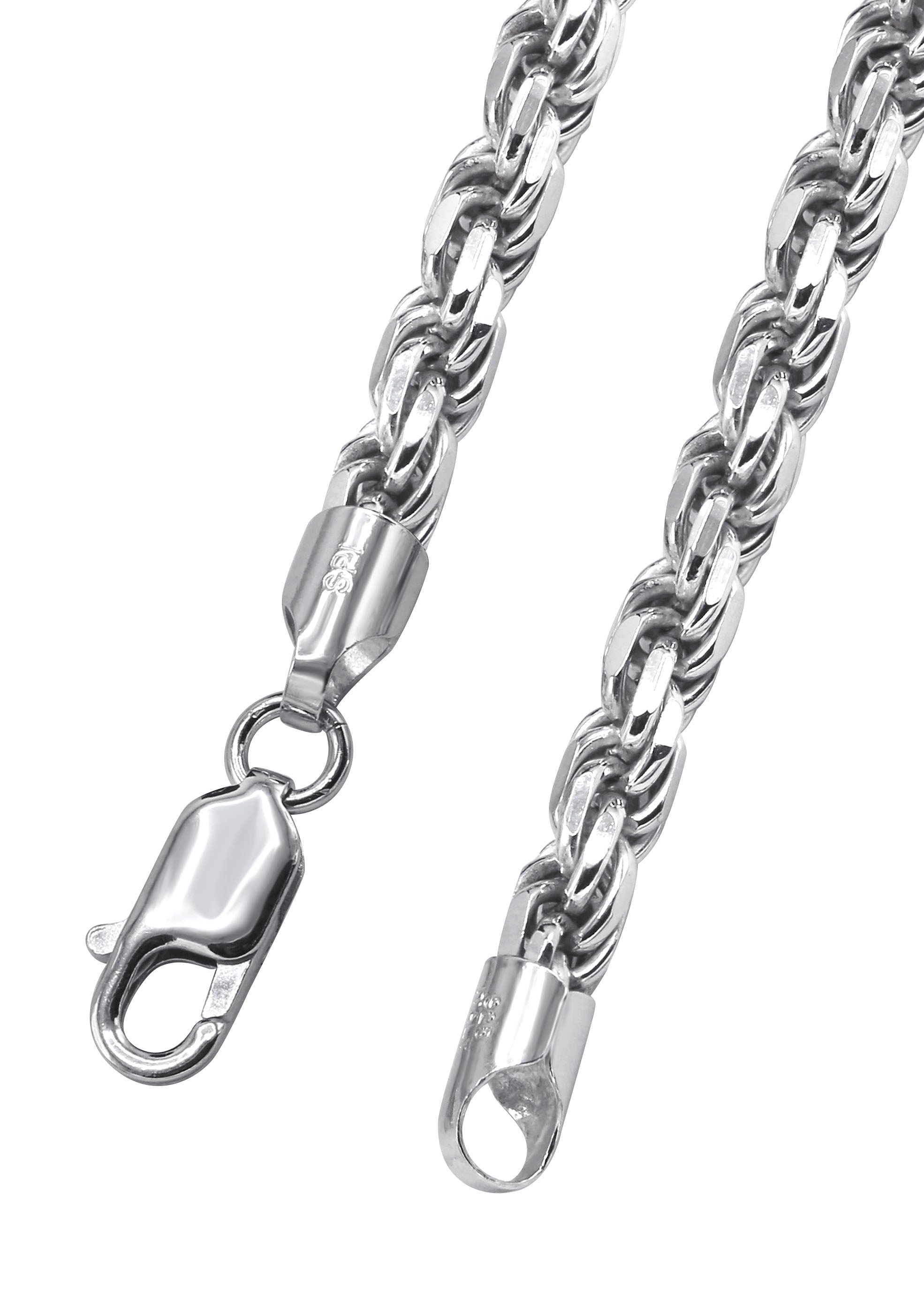 Silver Chain Mens White Chain Rope Chain