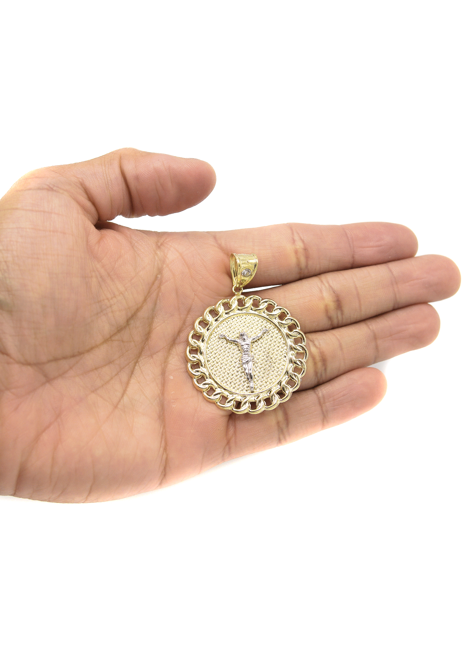 10Kゴールドイエスペンダント | 7.2グラム