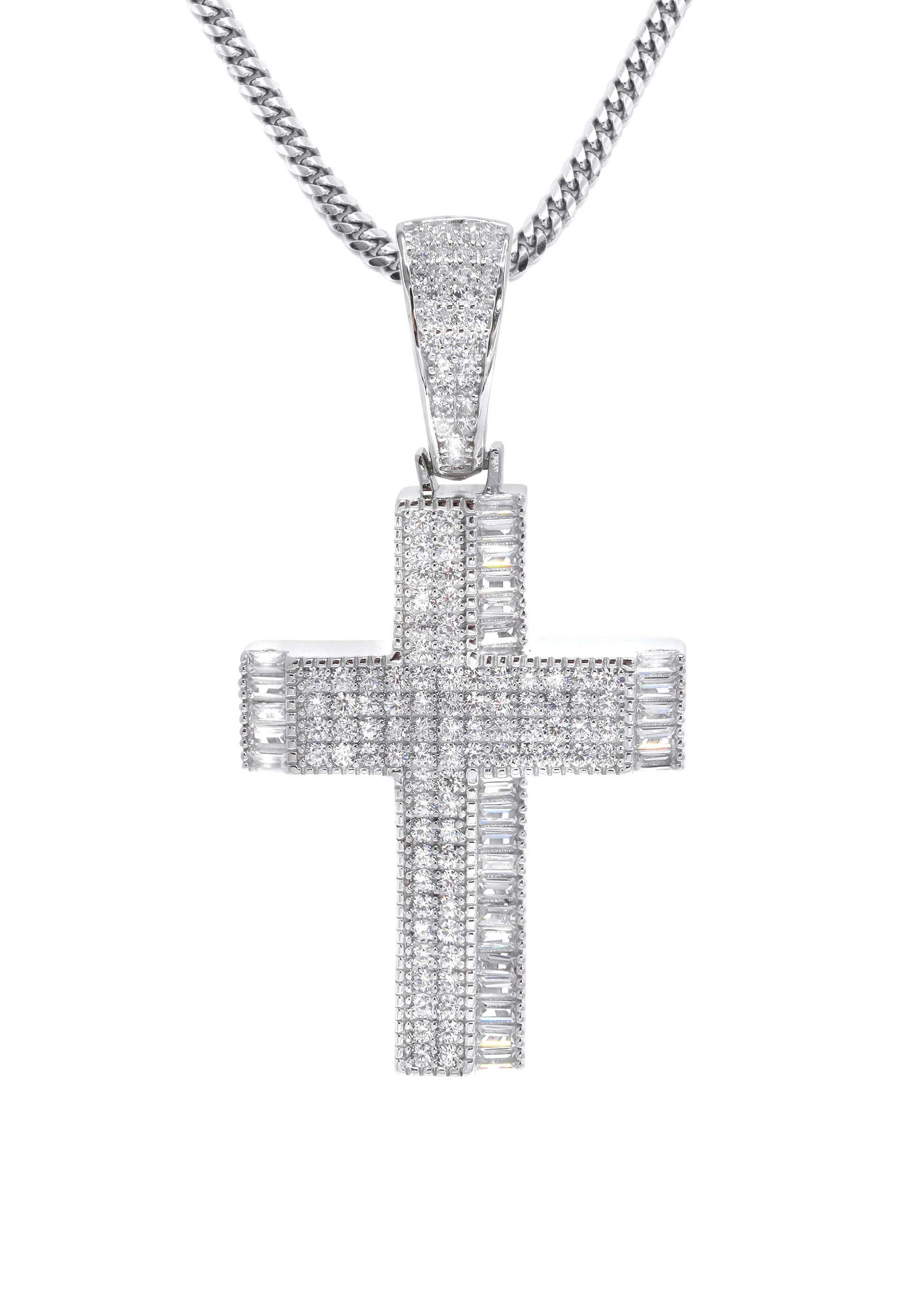 Silver Cross Necklace | 30 Grams