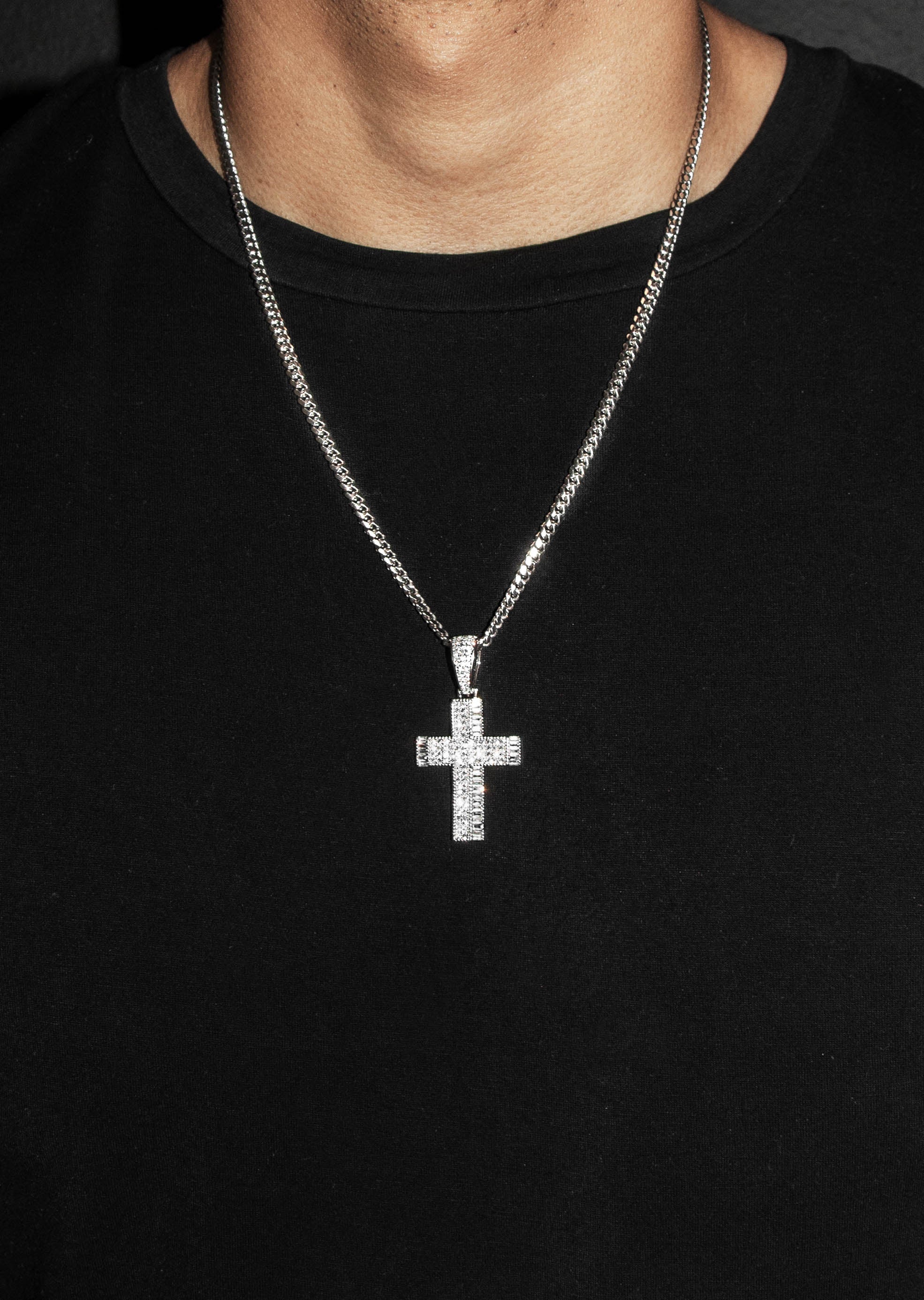 Silver Cross Necklace | 30 Grams