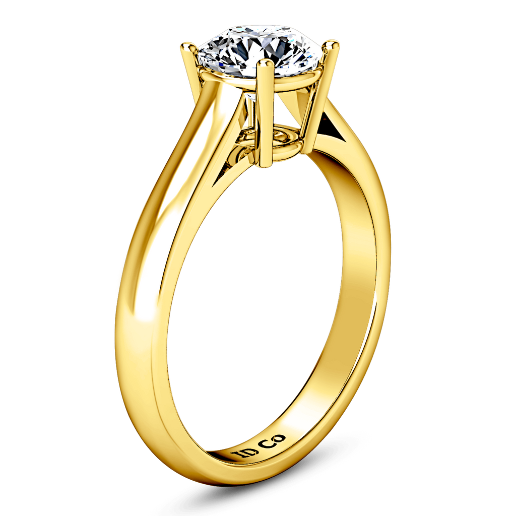Solitaire Diamond Engagement Ring Chiara 14K Yellow Gold engagement rings imaginediamonds 