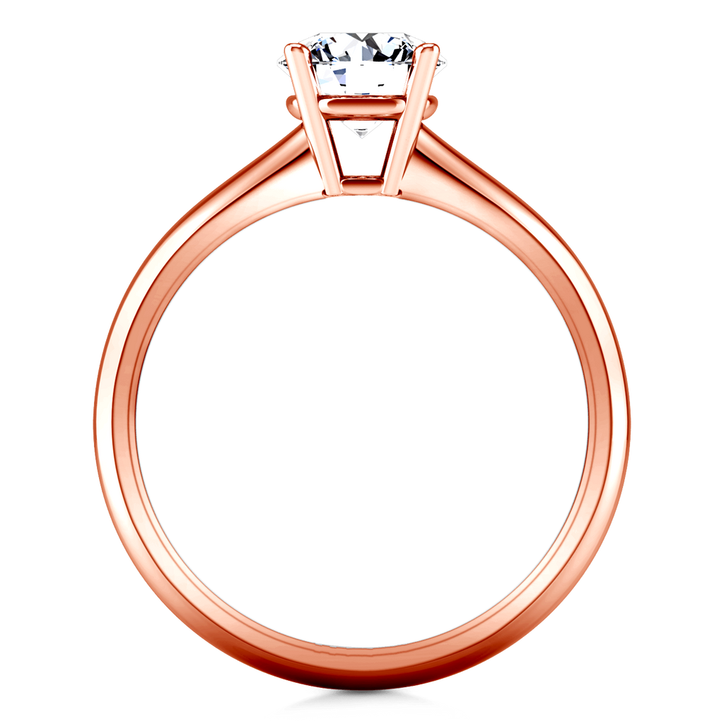 Solitaire Diamond Engagement Ring Carys 14K Rose Gold engagement rings imaginediamonds 