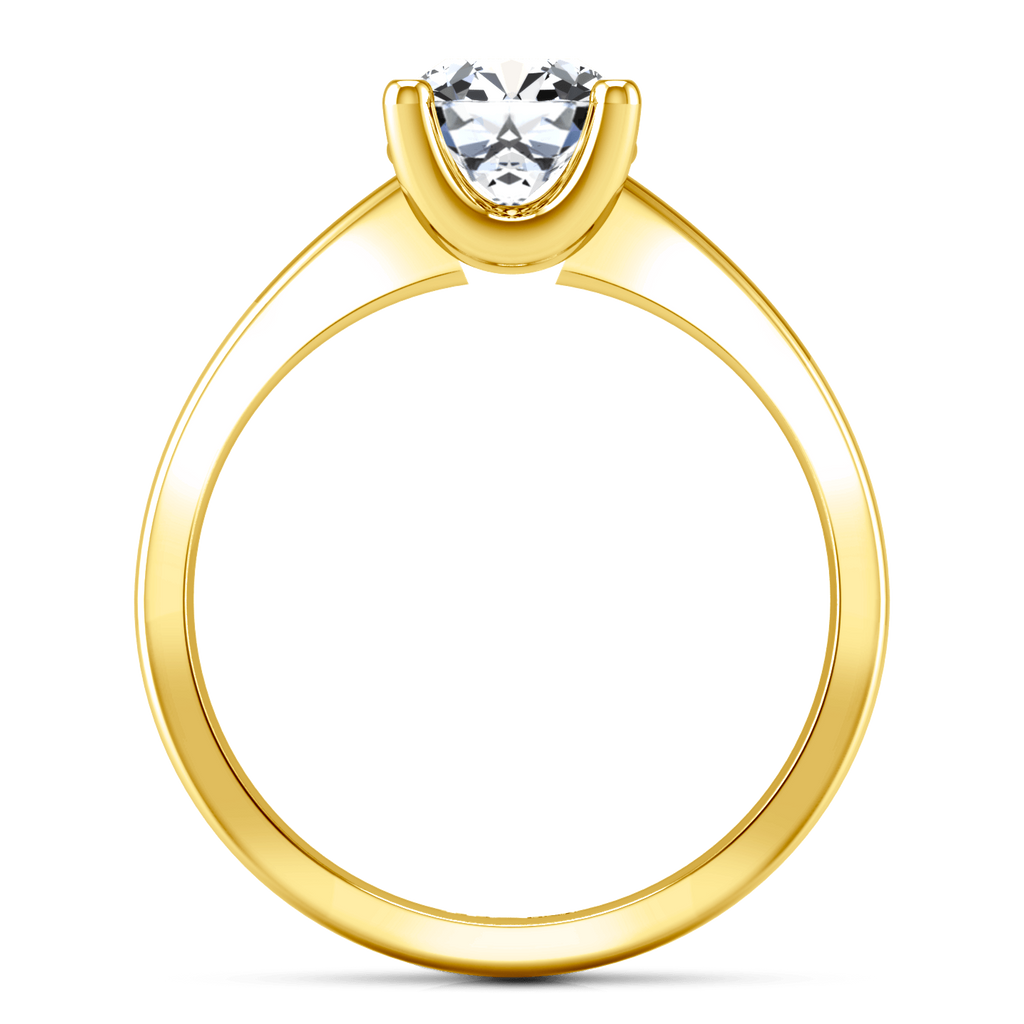 Solitaire Diamond Engagement Ring Amira 14K Yellow Gold engagement rings imaginediamonds 
