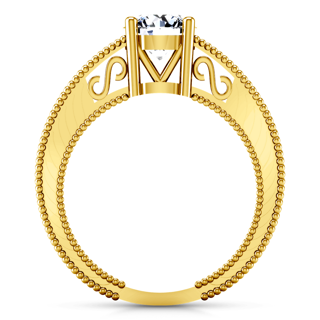 Solitaire Diamond Engagement Ring Kensington 14K Yellow Gold engagement rings imaginediamonds 