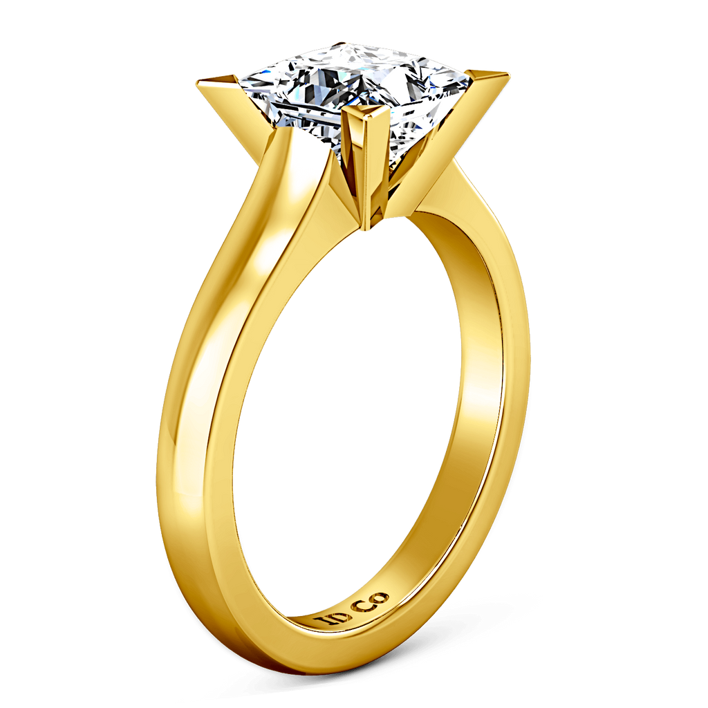 Solitaire Diamond Engagement Ring Jenny 14K Yellow Gold engagement rings imaginediamonds 