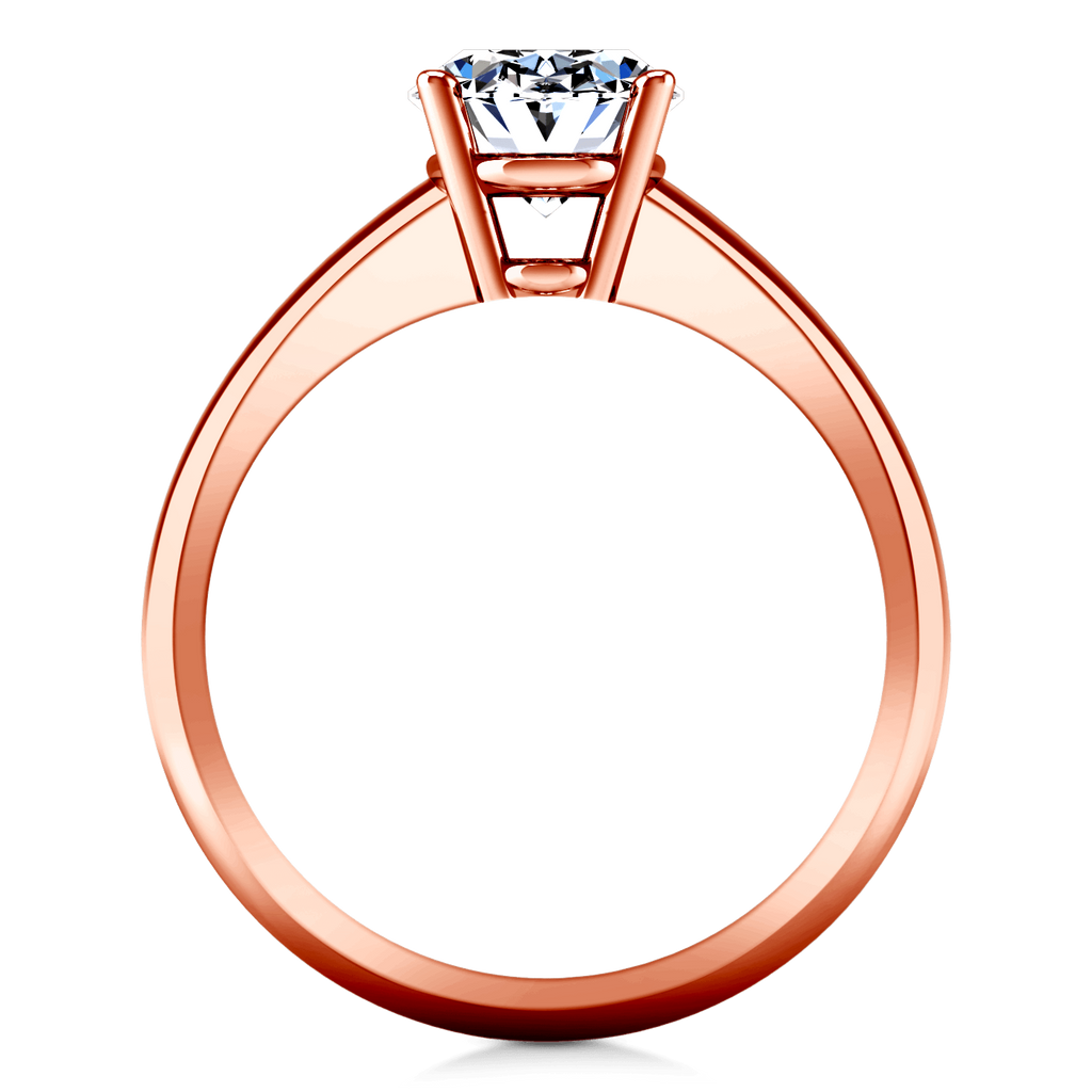 Solitaire Diamond Engagement Ring Daniela 14K Rose Gold engagement rings imaginediamonds 