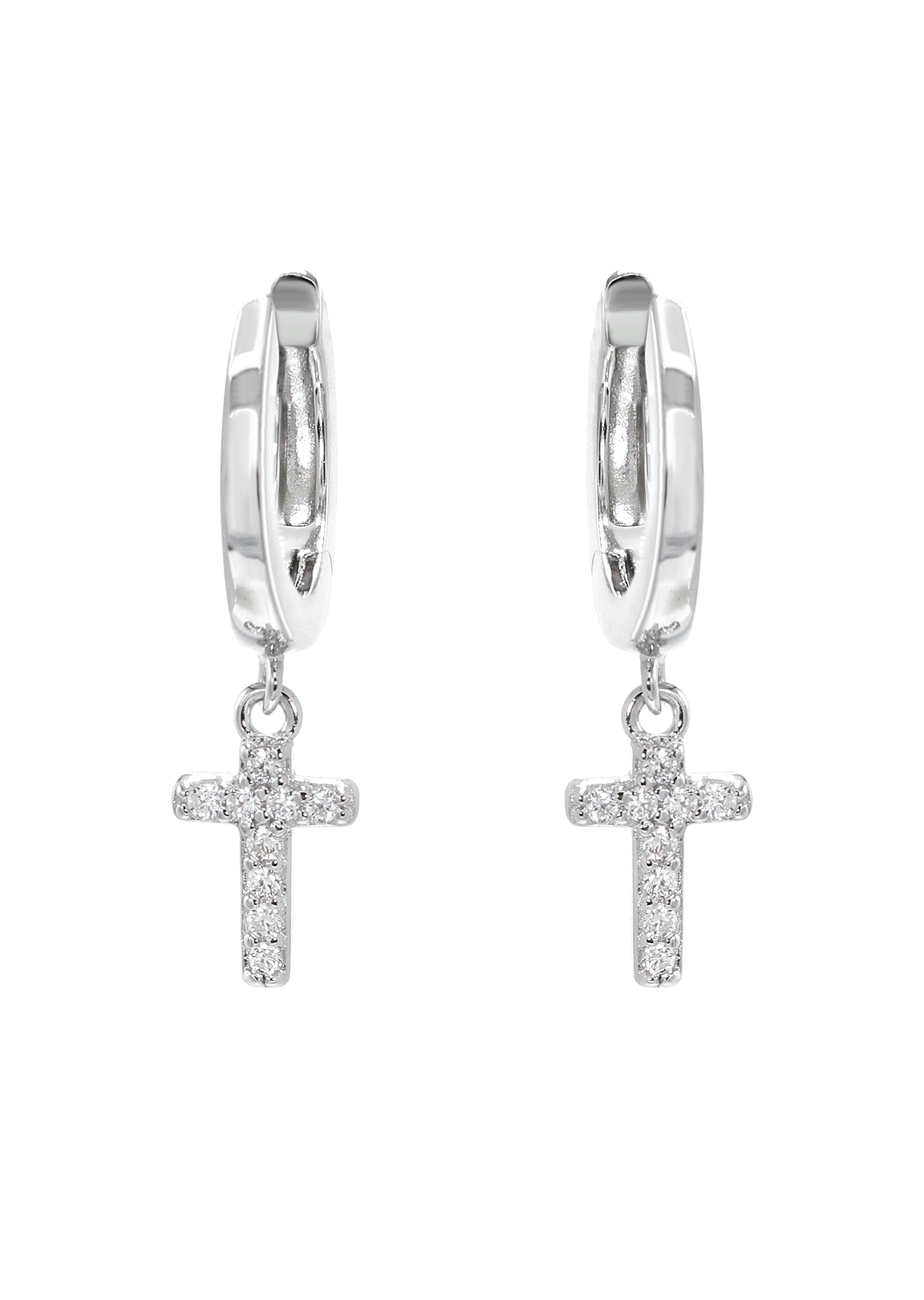 Orecchini Croce di Malta in Argento 925 – Stile Unisex Elegante - 2928 Orecchini Croce di Malta in Argento 925 – Stile Unisex Elegante - 2928