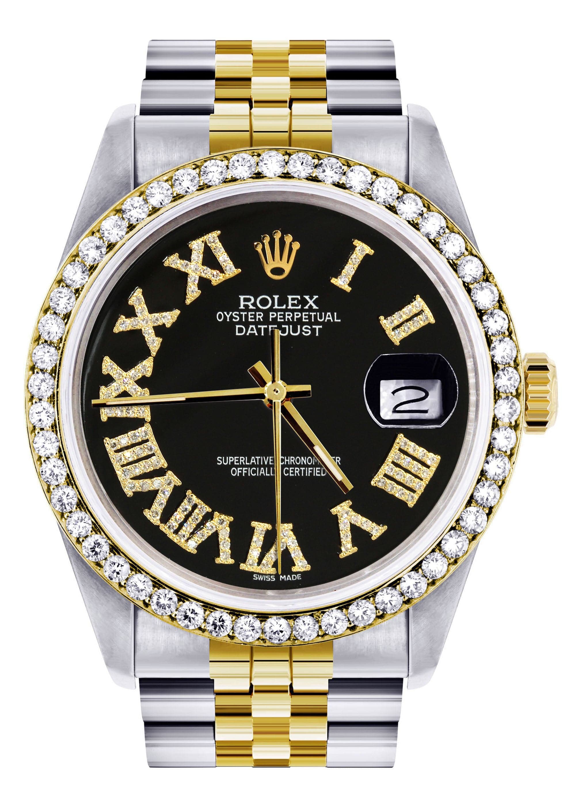 Reloj Rolex Datejust 16233 de oro y acero para hombre 36 mm D
