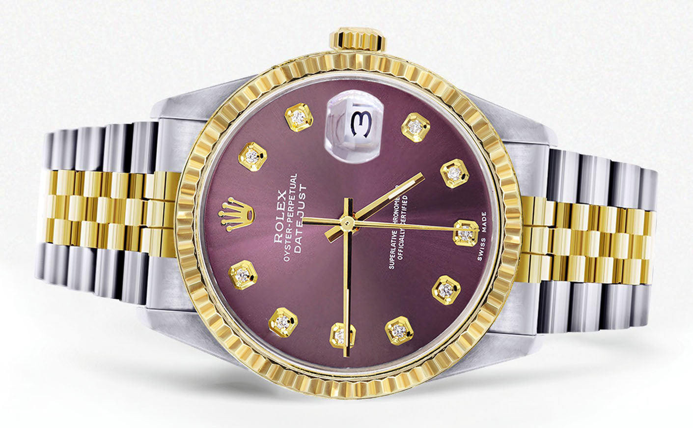 レディース ロレックス デイトジャスト ウォッチ 16233 ツートン