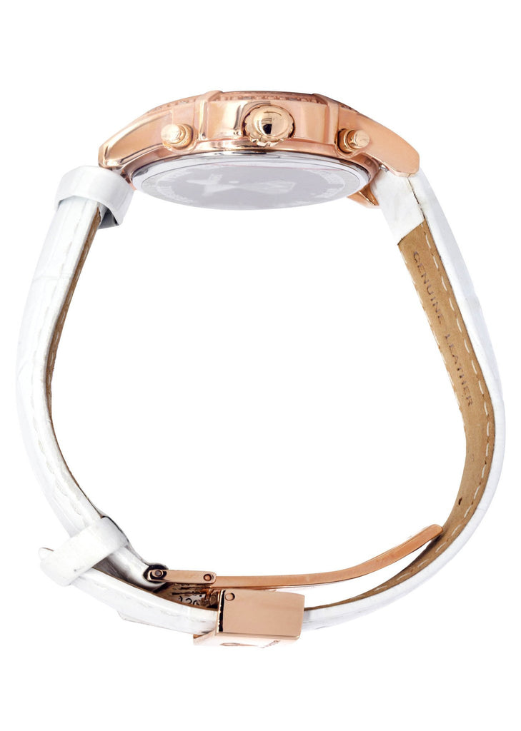 Womens Rose Gold Tone Diamond Watch | Appx 0.59 Carats WOMENS WATCH FROST NYC 