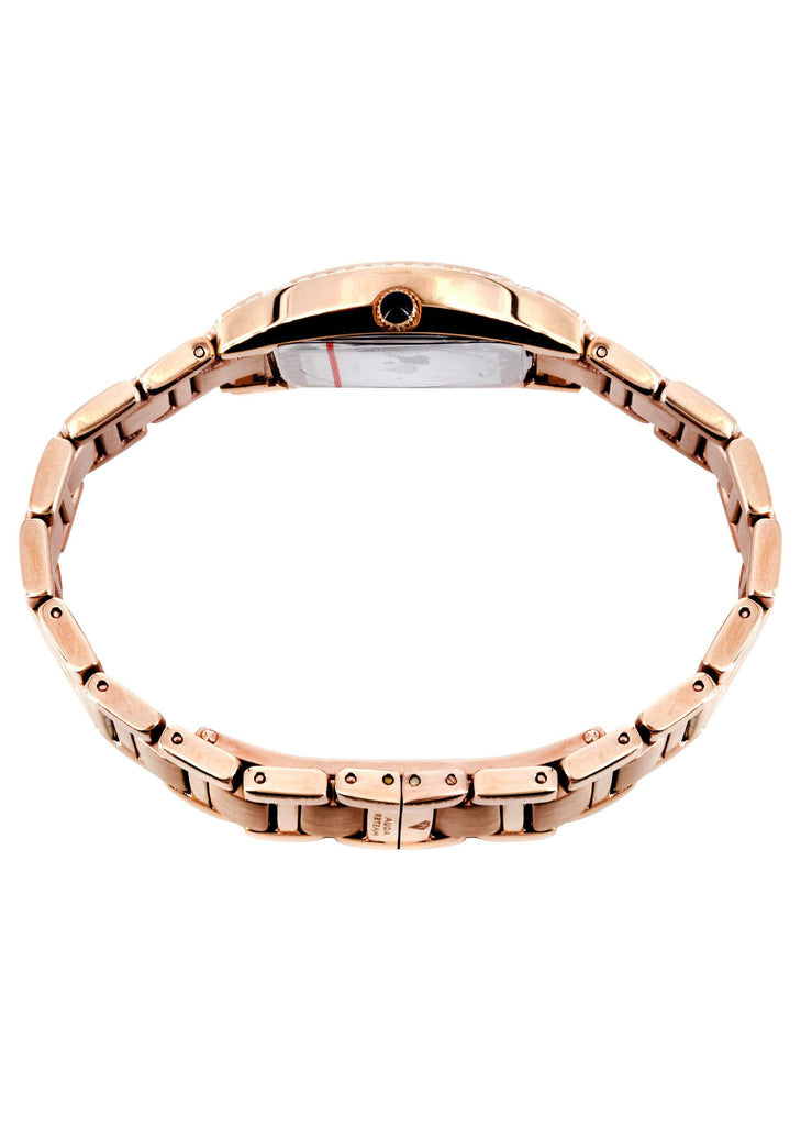 Womens Rose Gold Tone Diamond Watch | Appx 1.11 Carats WOMENS WATCH FROST NYC 