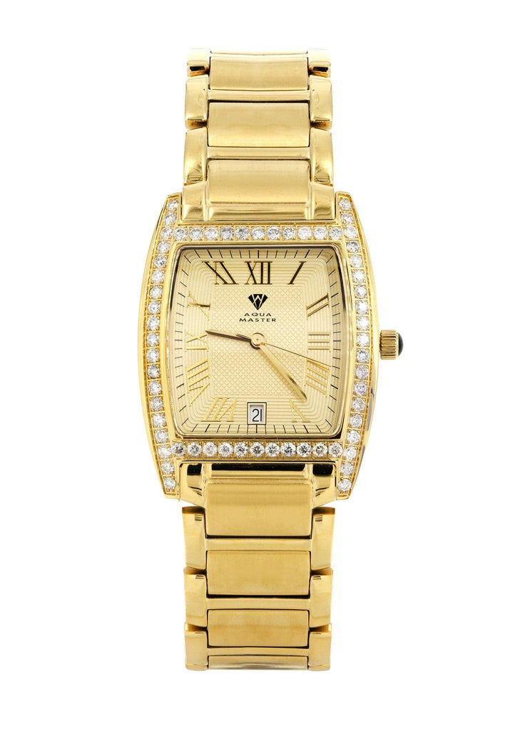 Mens Gold Watch | Real Gold - Gold Watch | Exclusive Design Mens Gold Watch | Real Gold - Gold Watch | Exclusive Design