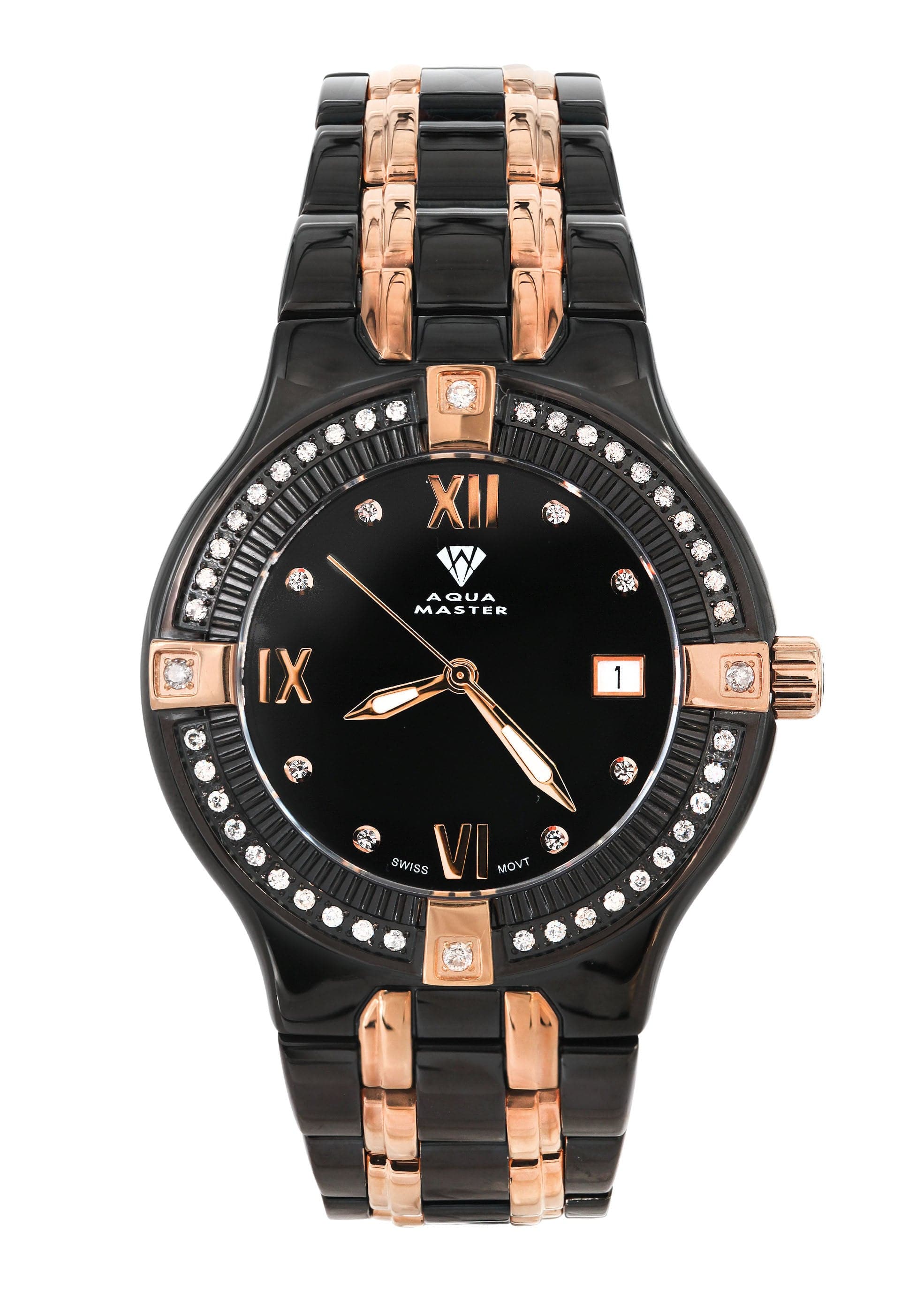 Flipkart Mens Gold Diamond Watches GUESS Mens Blue Rose Gold Tone