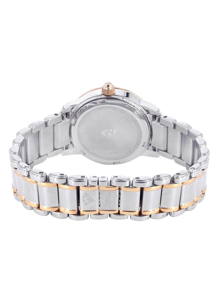 Womens Rose Gold Tone Diamond Watch | Appx 0.54 Carats WOMENS WATCH FROST NYC 