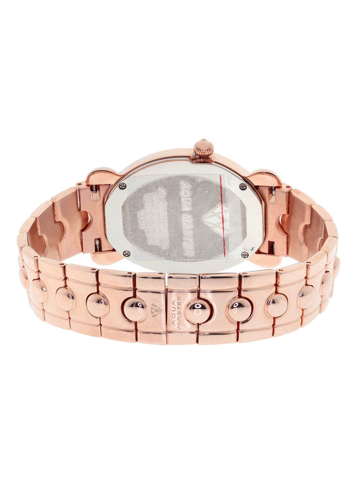 Womens Rose Gold Tone Diamond Watch | Appx 1.02 Carats WOMENS WATCH FROST NYC 