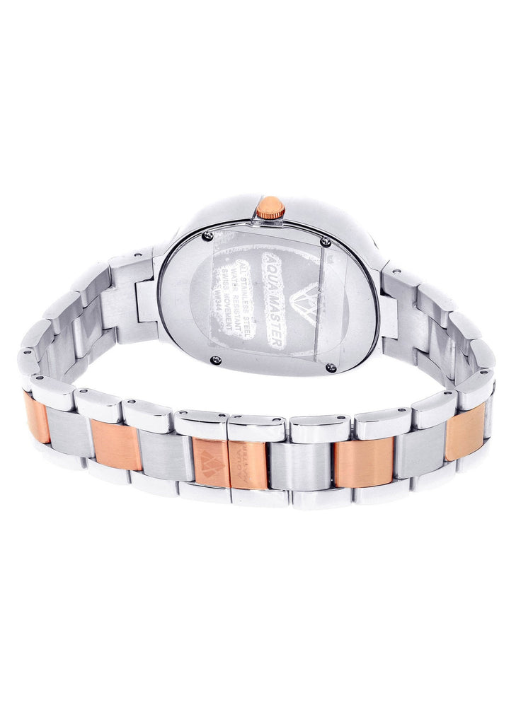 Womens Rose Gold Tone Diamond Watch | Appx 0.87 Carats WOMENS WATCH FROST NYC 