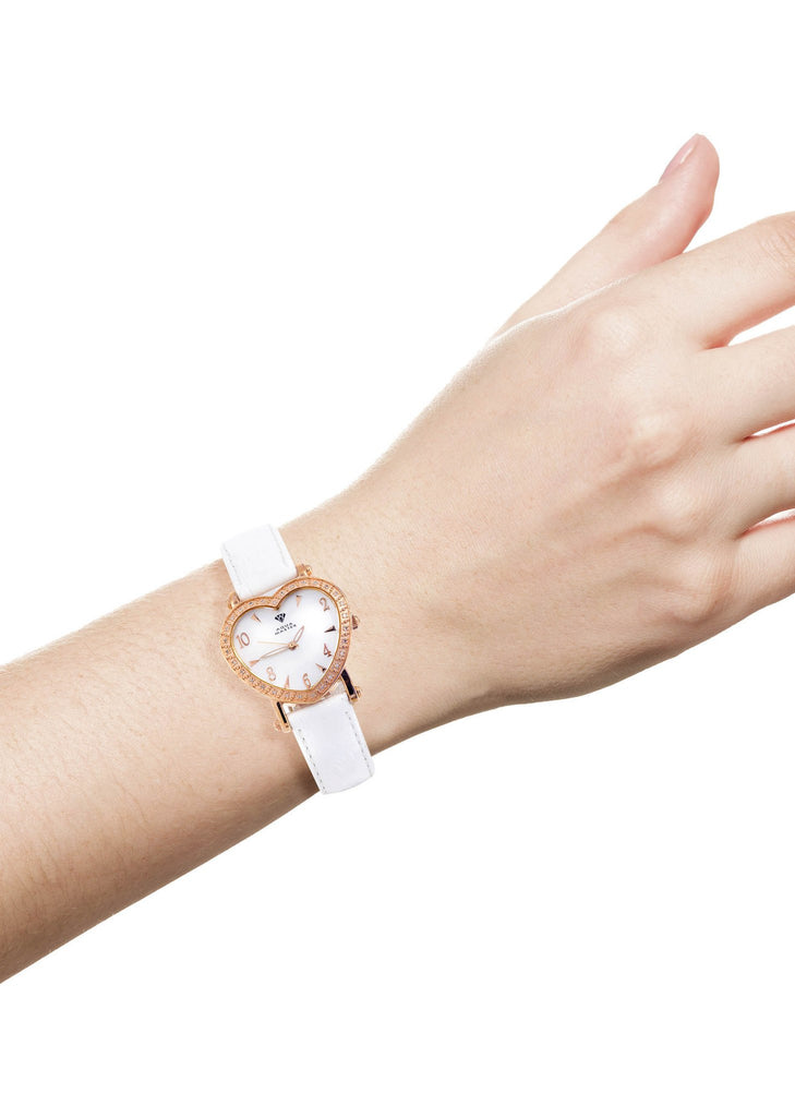Womens Rose Gold Tone Diamond Watch | Appx 0.51 Carats WOMENS WATCH FROST NYC 