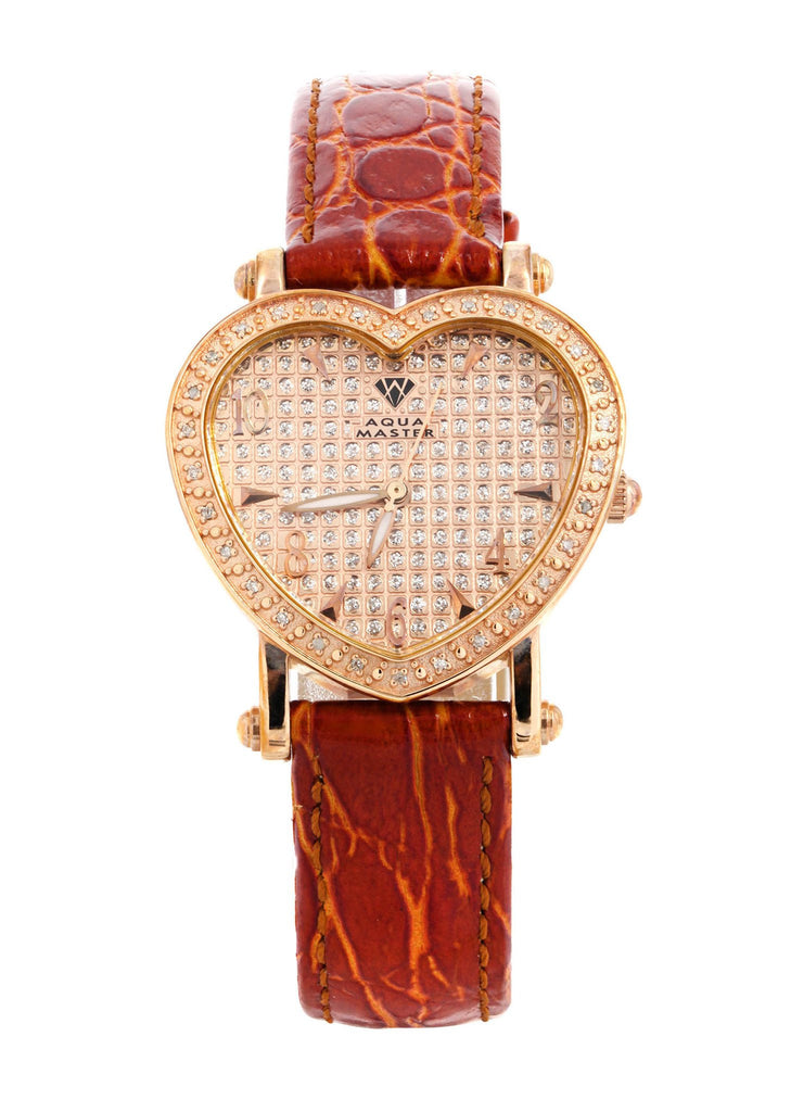 Womens Rose Gold Tone Diamond Watch | Appx 0.5 Carats WOMENS WATCH FROST NYC 
