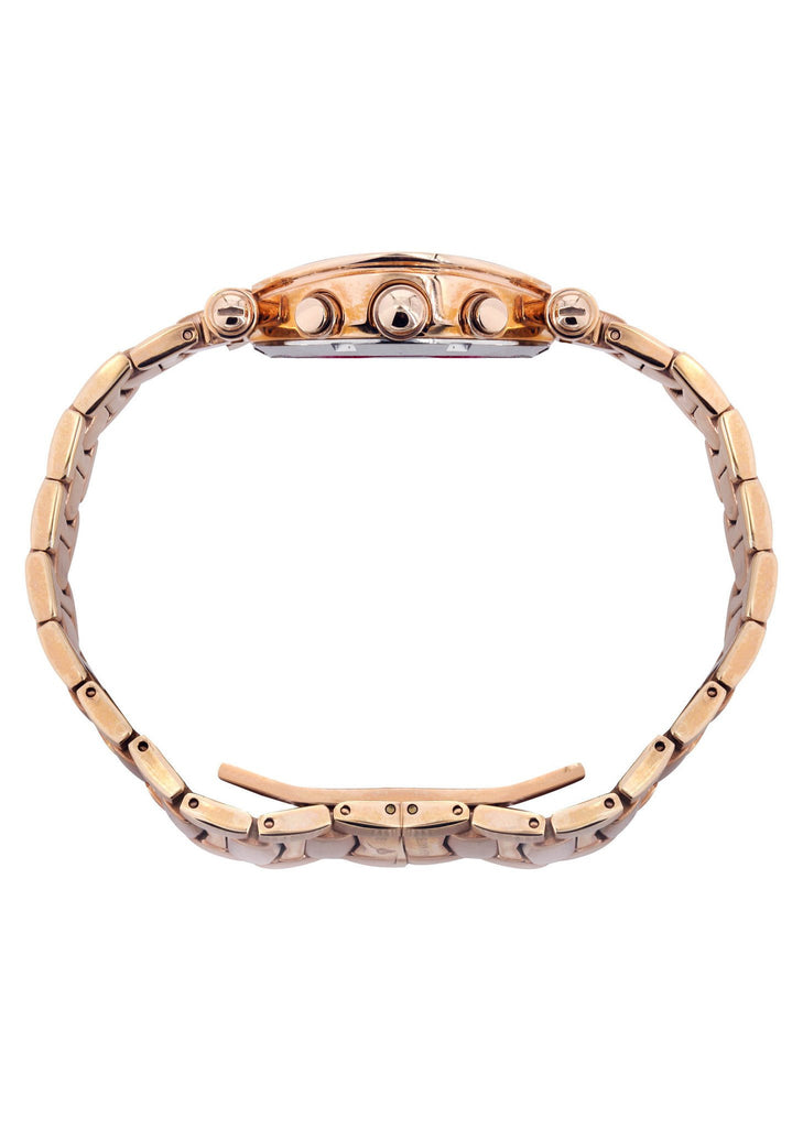 Womens Rose Gold Tone Diamond Watch | Appx 0.85 Carats WOMENS WATCH FROST NYC 