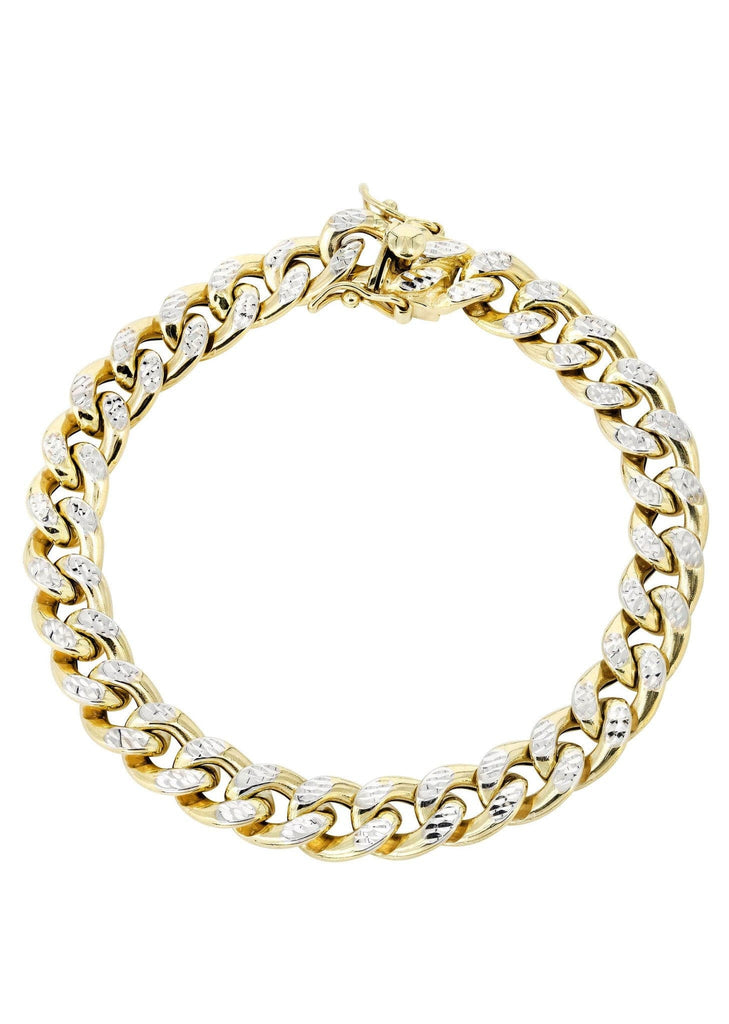 Sterling Silver Starburst Cubic Zirconia Rolo Chain Bracelet Sterling Silver Starburst Cubic Zirconia Rolo Chain Bracelet
