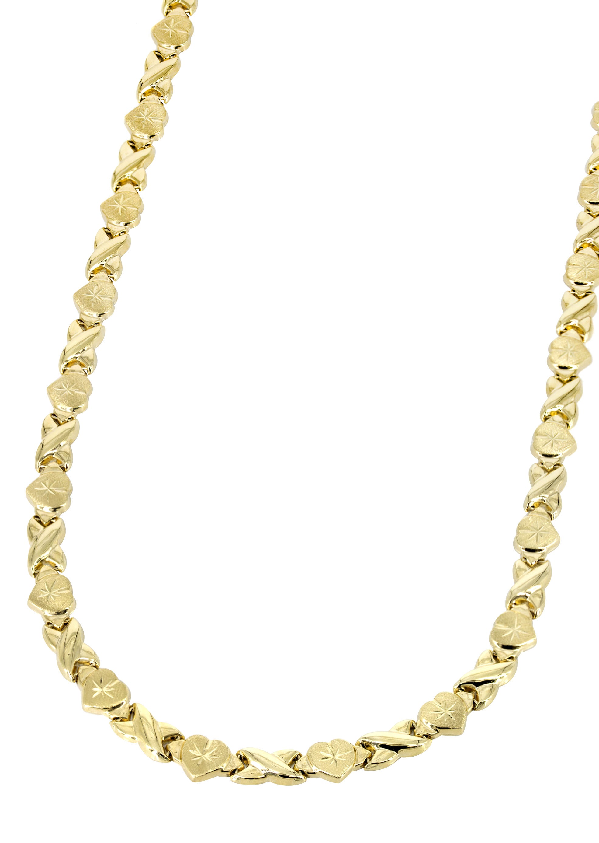 週末特価XOLO JEWELRY Round link necklace 24K YELLOW GOLD 