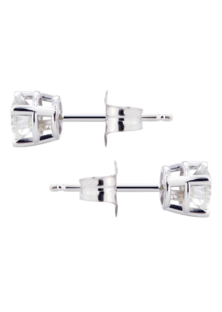 Round Diamond Stud Earrings | 0.5 Carats MEN'S EARRINGS FROST NYC 