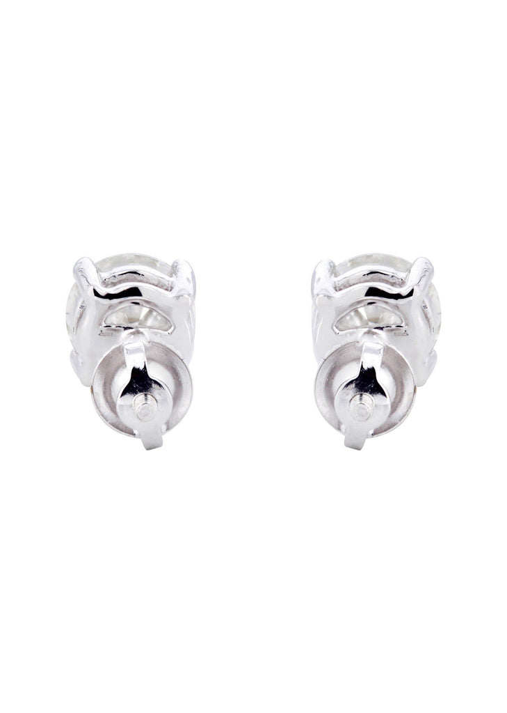 Round Diamond Stud Earrings | 1.5 Carats MEN'S EARRINGS FROST NYC 