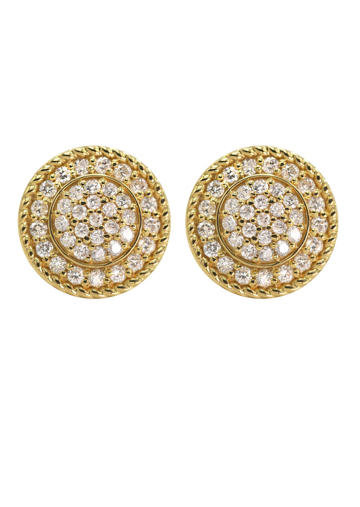 Aanpassing Encommium voordelig Diamanten oorbellen voor heren - Echt gouden sieraden - FrostNYC