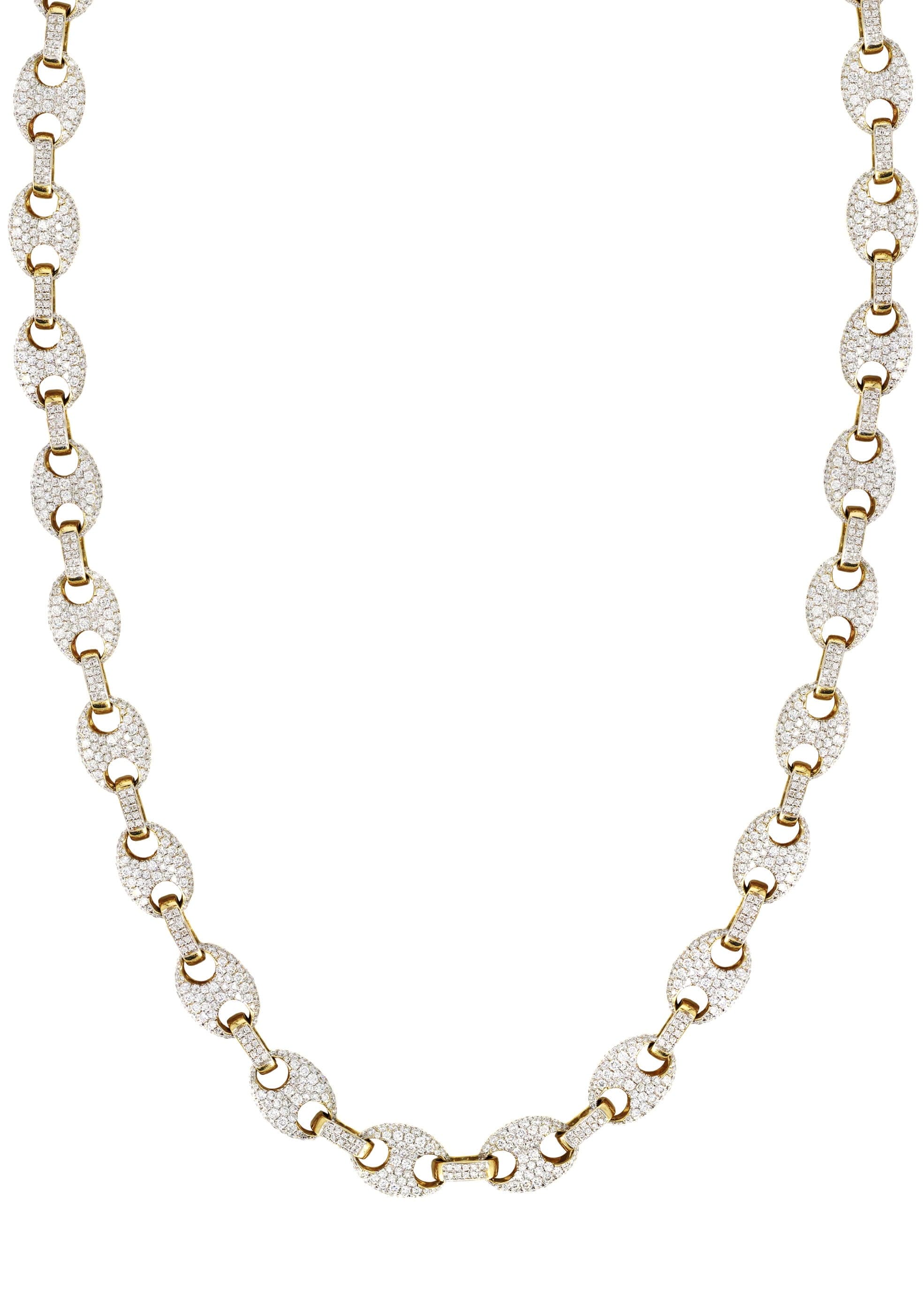 Diamond Yellow Puff Gucci Chain