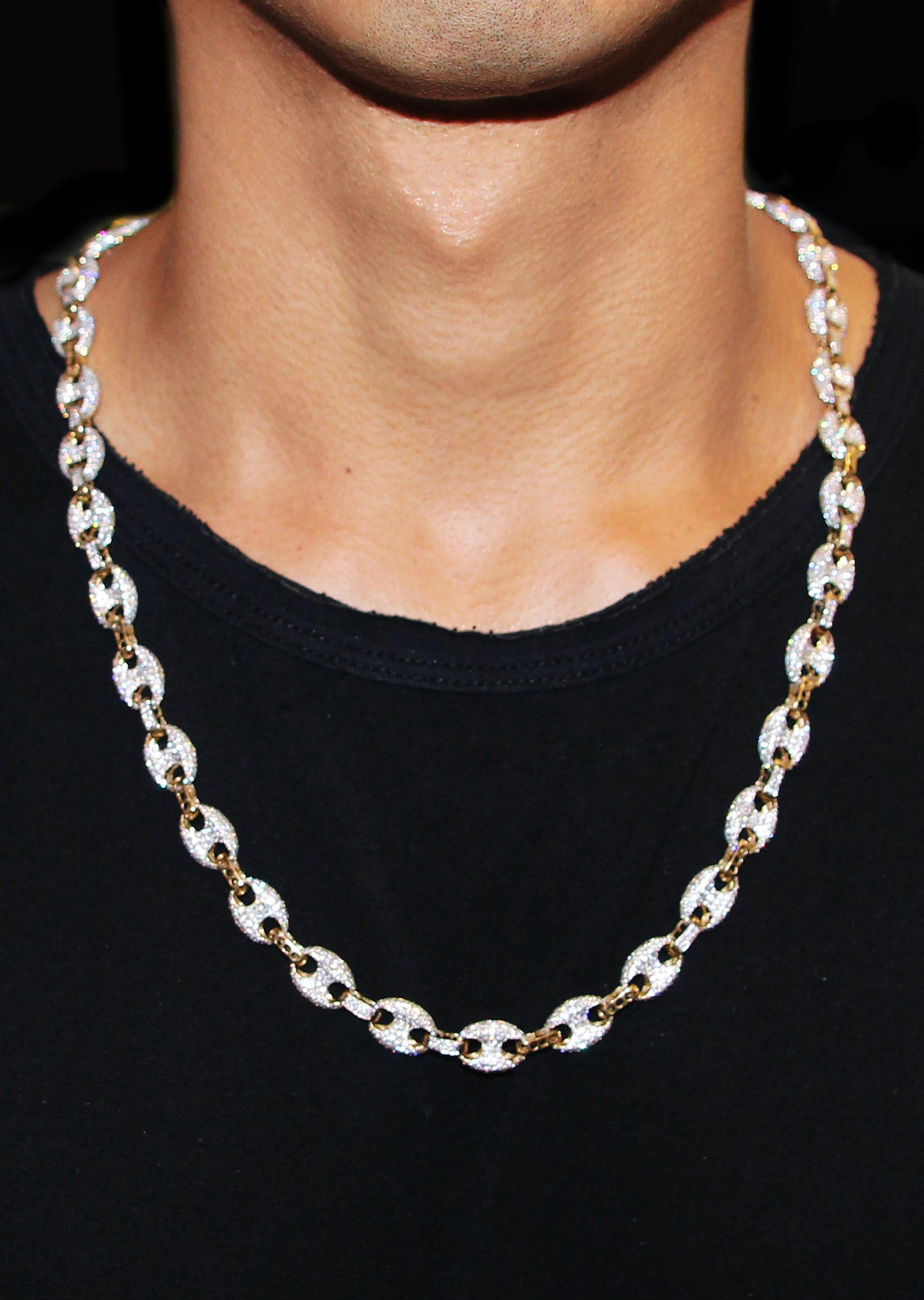 Diamond Yellow Puff Gucci Chain - Main Image