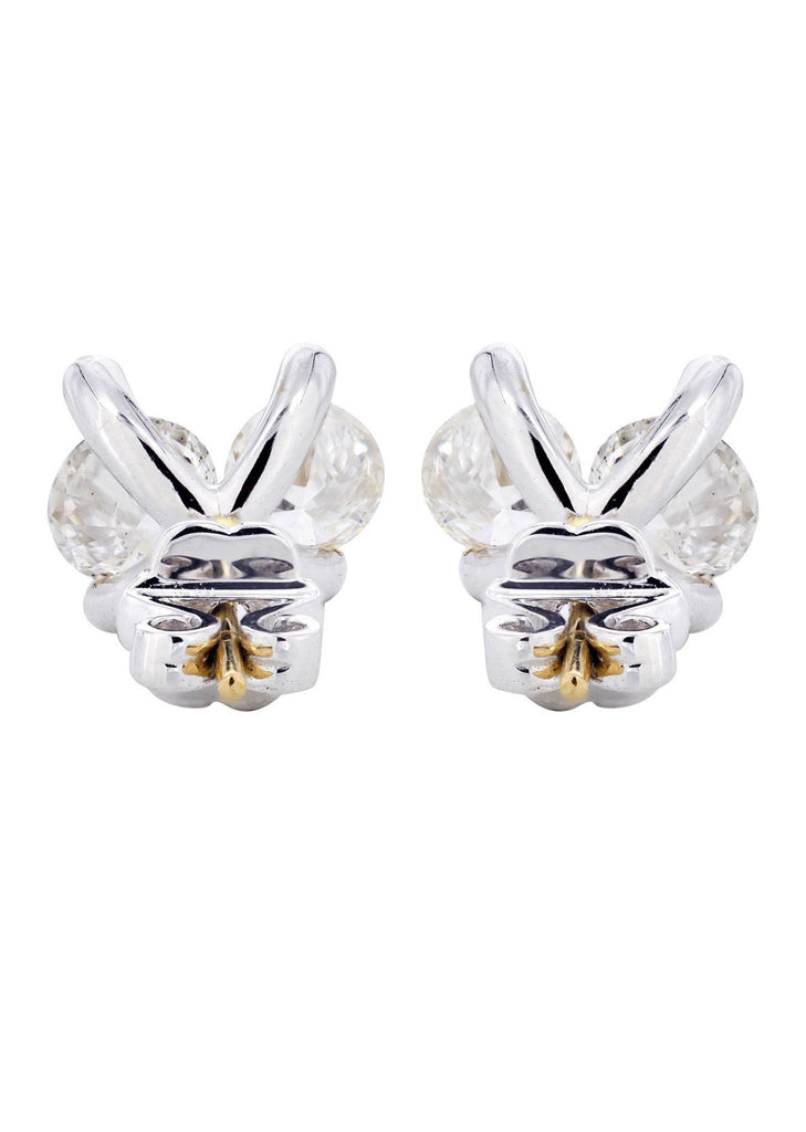 Round Diamond Stud Earrings | 2.36 Carats MEN'S EARRINGS FROST NYC 