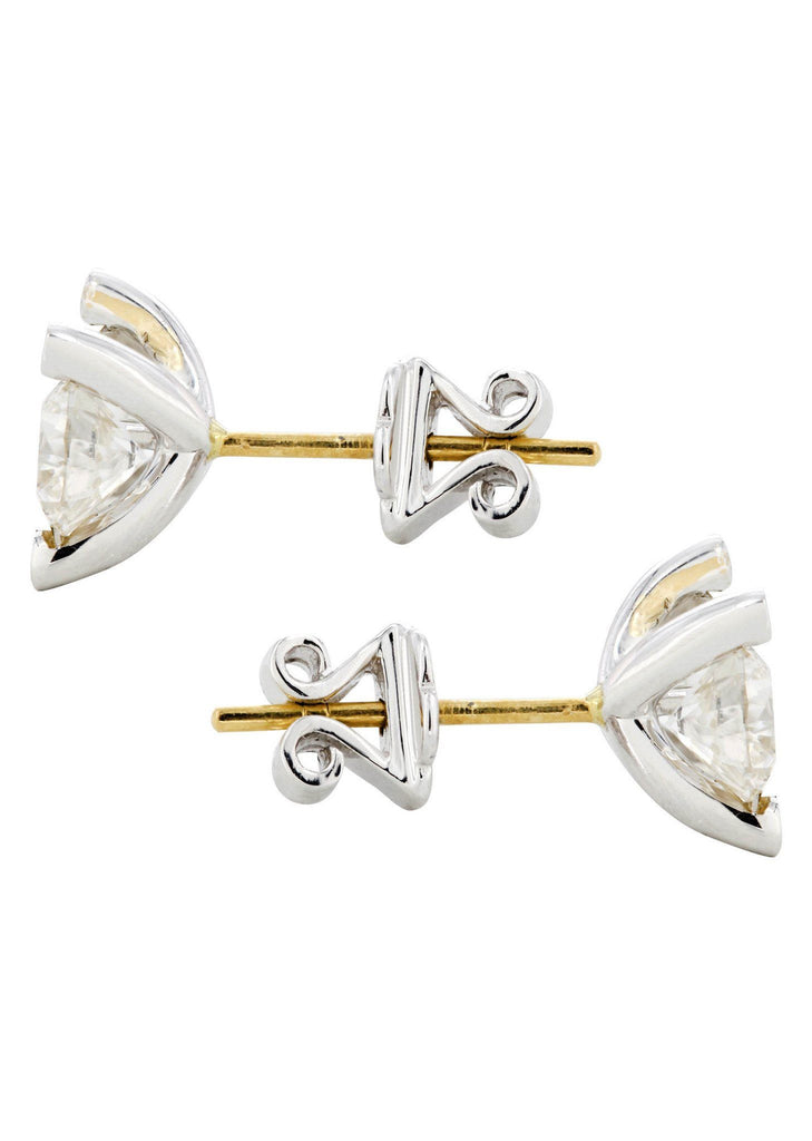 Round Diamond Stud Earrings | 2.36 Carats MEN'S EARRINGS FROST NYC 