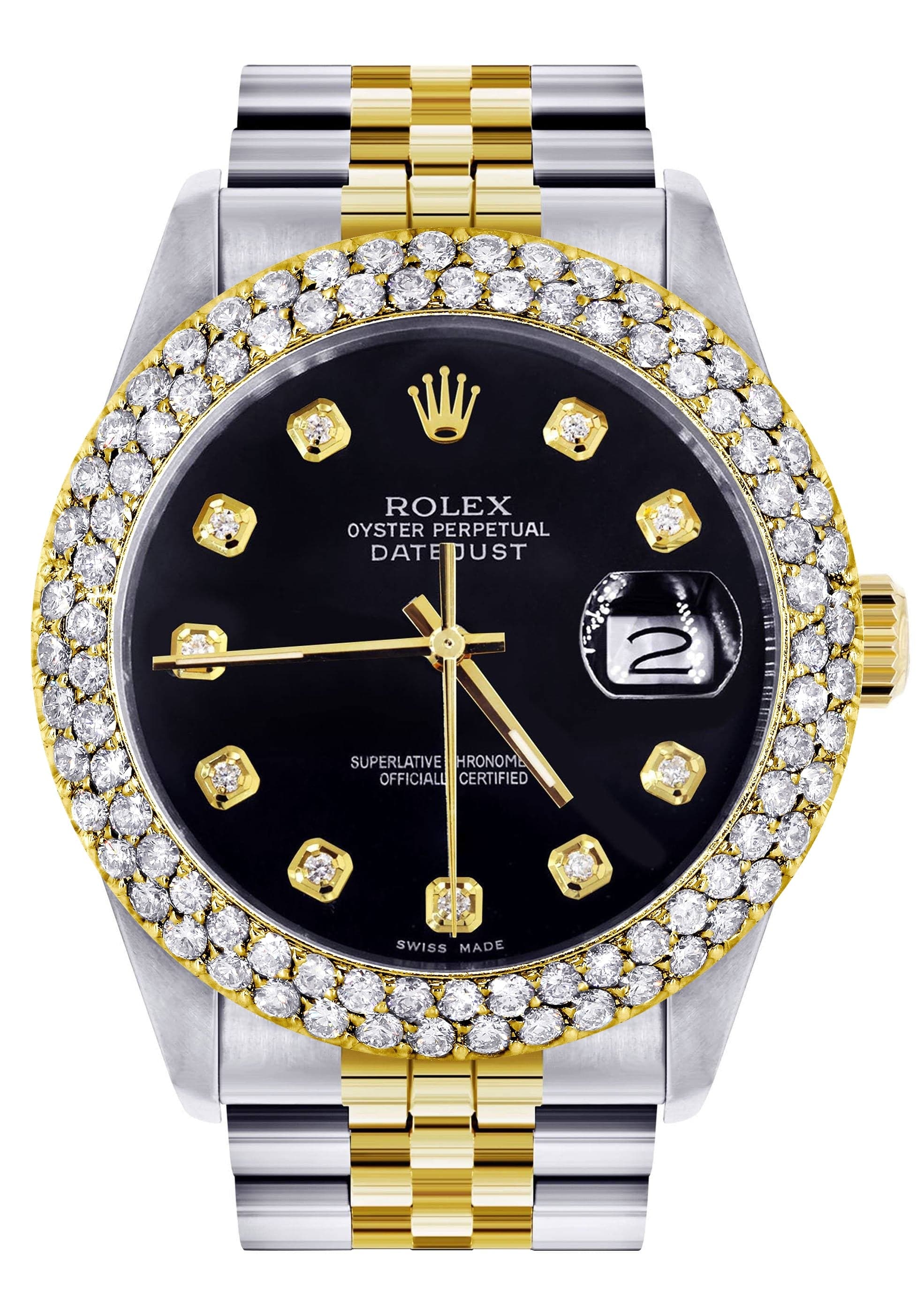 Rolex Two-Tone Black and Gold Women\'s Watch Rolex Daytona Black Dial 126503 Two Tone Gold – MVP Jewelers  main image 2