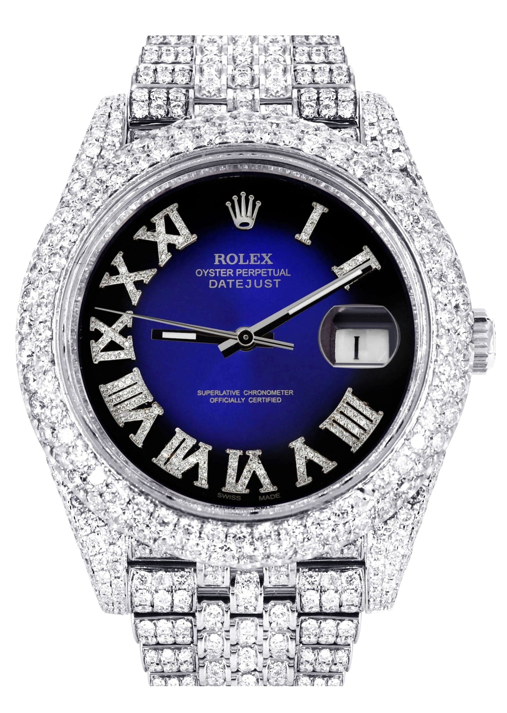 Iced Out Rolex | Iced Out Watch | Iced Out Watch Men | FrostNYC