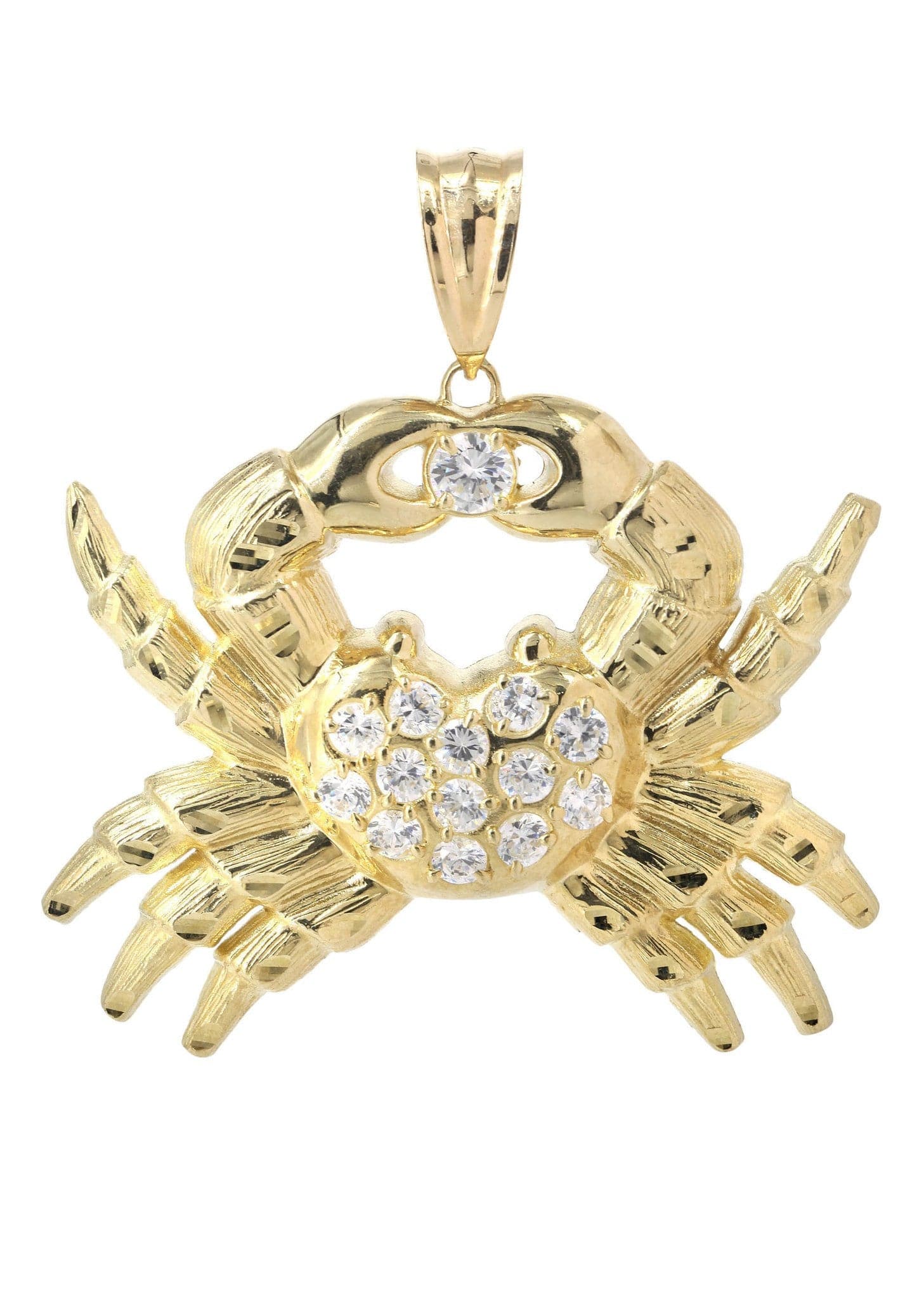 Crab Pendant | Gold Crab Pendant | FrostNYC