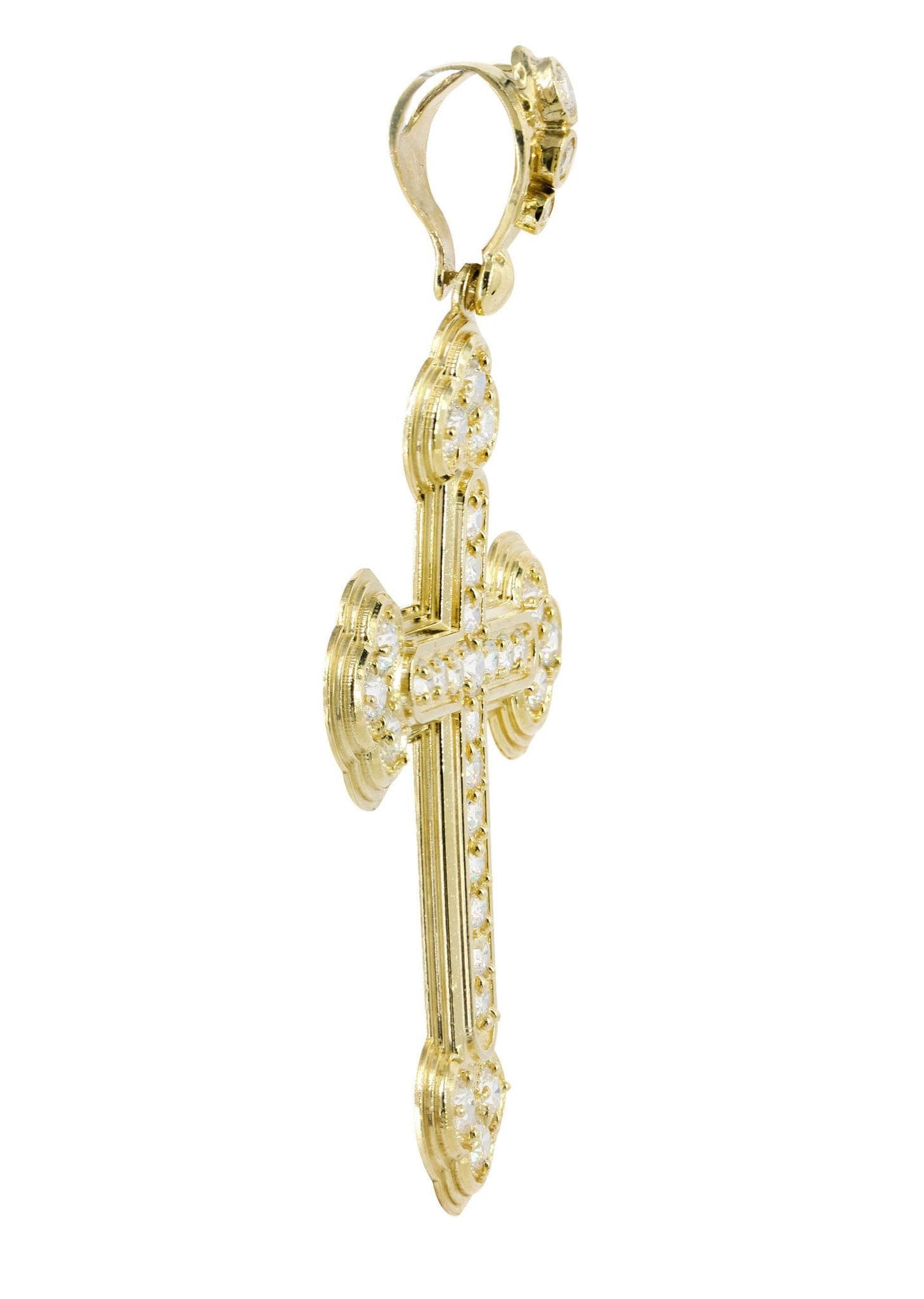 10K Gold Cross Pendant | 12.8 Grams